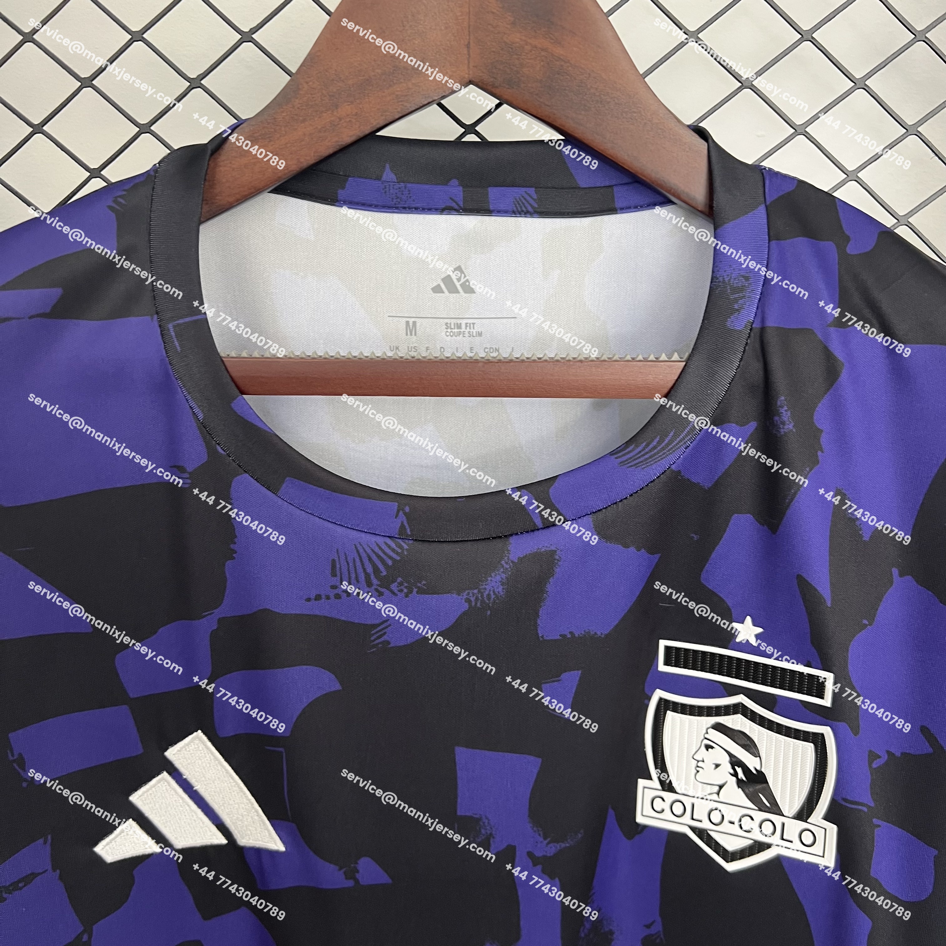 ManixJersey.com | Colo Colo 25-26 Purple Training Jersey - Fans Version -Customize Name, Number and Patch | Worldwide Shipping