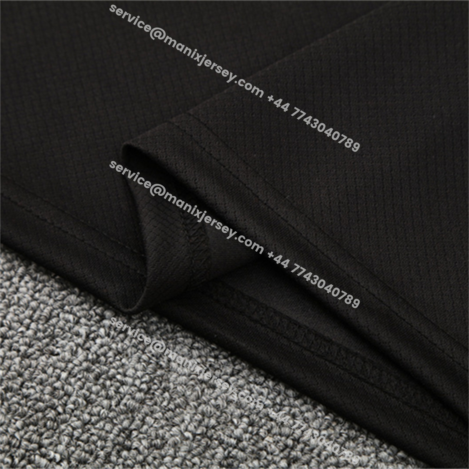 ManixJersey.com | Brazil 25-26 Kids Short-Sleeve Training Set - Black Top & Black Shorts -Customize Name, Number and Patch | Worldwide Shipping