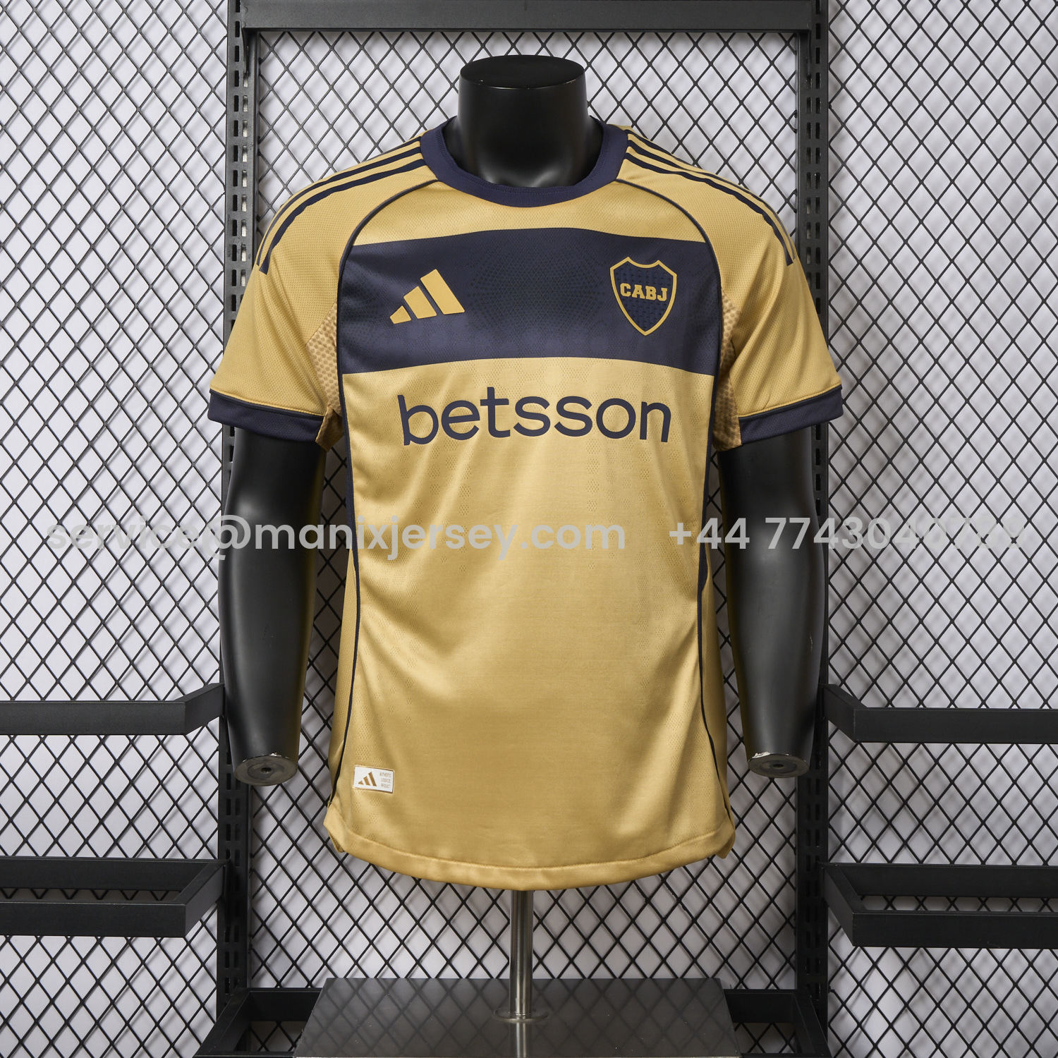 ManixJersey.com | Boca Juniors 25-26 Away Jersey - Player Version -Customize Name, Number and Patch | Worldwide Shipping