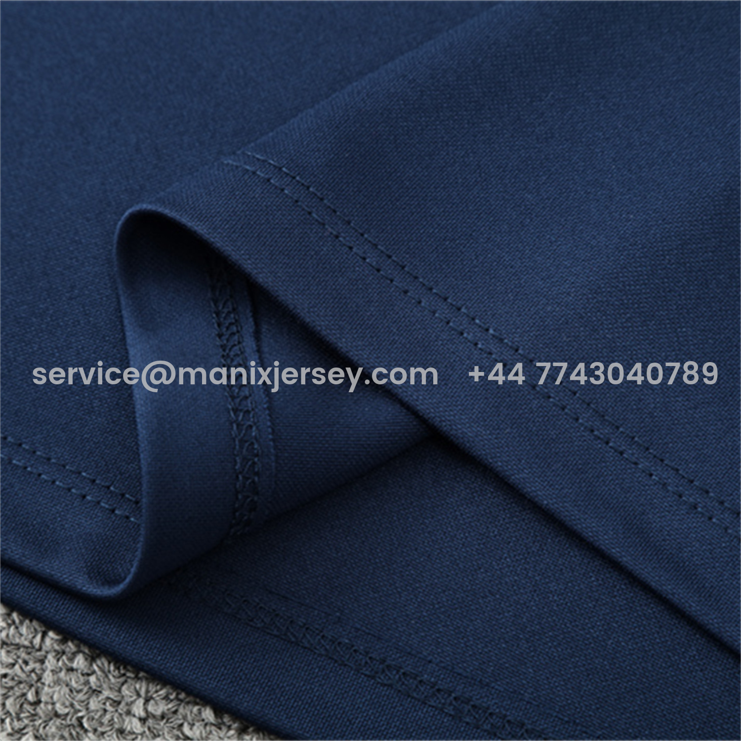 ManixJersey.com | Arsenal 25-26 Long Sleeve Training Set - Royal Blue Top & Royal Blue Pants -Customize Name, Number and Patch | Worldwide Shipping