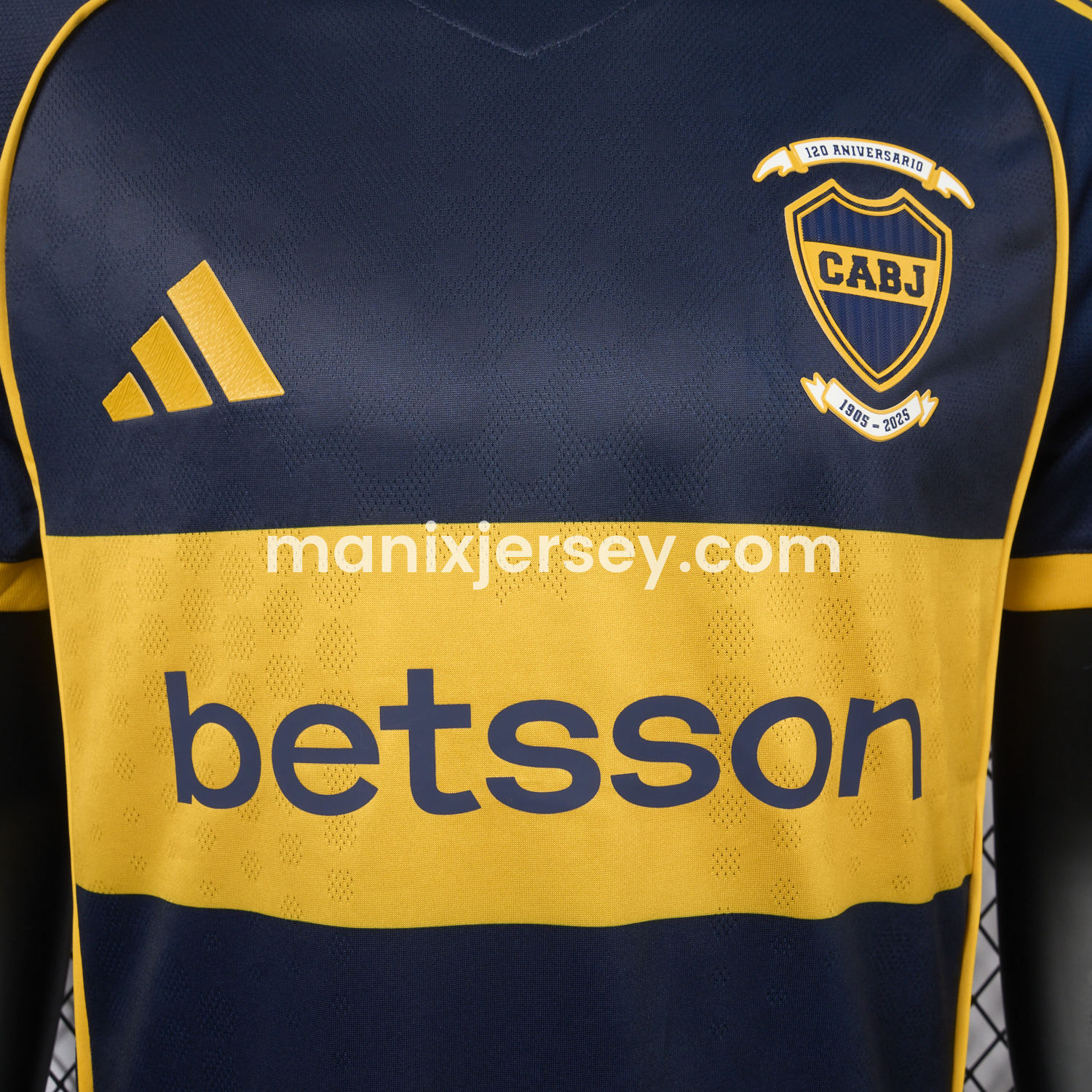 ManixJersey.com | Boca Juniors 25-26 Home Jersey - Player Version -Customize Name, Number and Patch | Worldwide Shipping