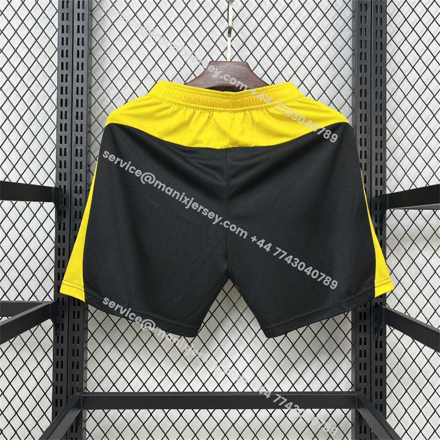 ManixJersey.com | Dortmund 25-26 Home Black Shorts - Fans Version -Customize Name, Number and Patch | Worldwide Shipping