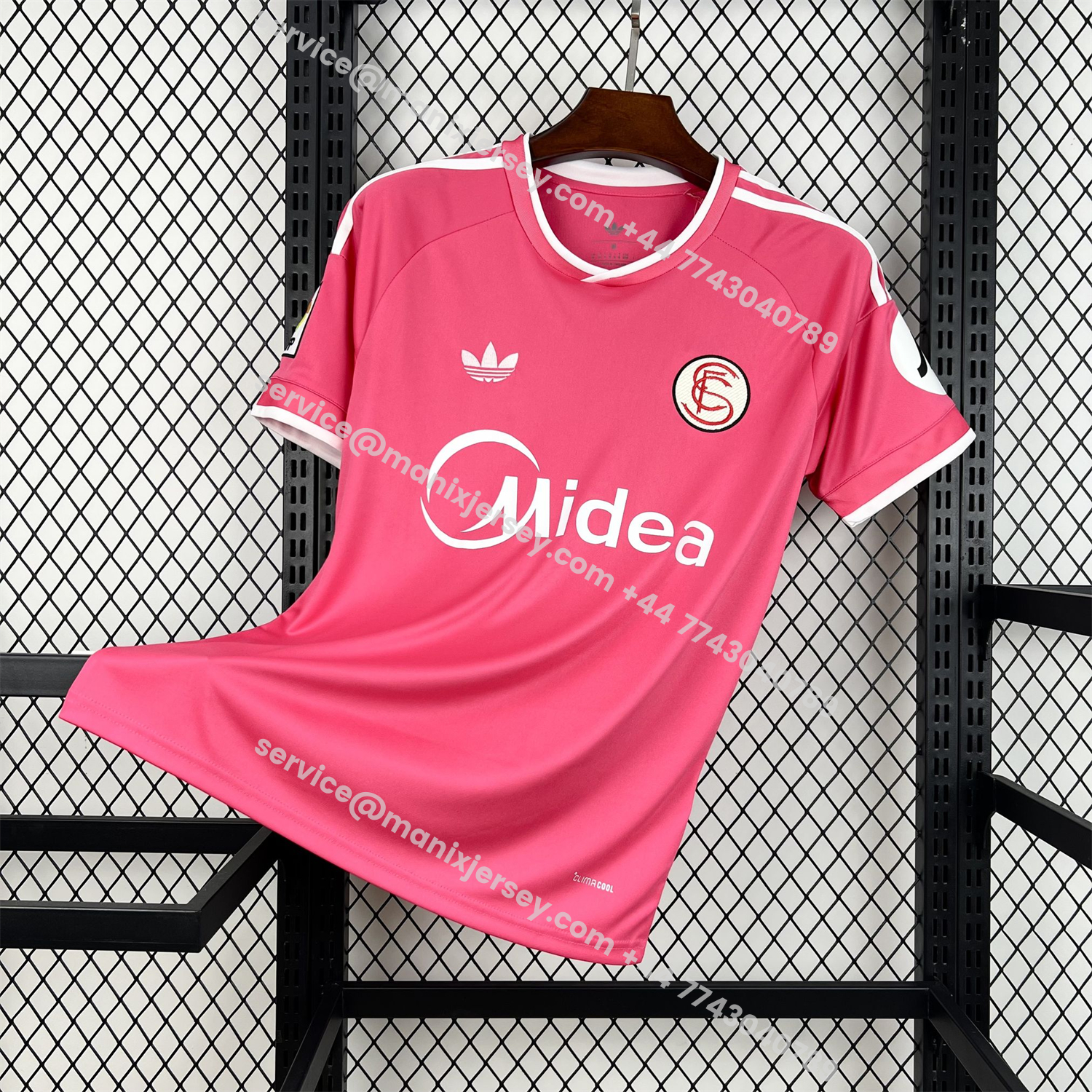 Sevilla 25-26 Retro Style Pink Special Jersey - Fans Version:football jersey mysite: unitedjerseyfootball 邓江浪:football