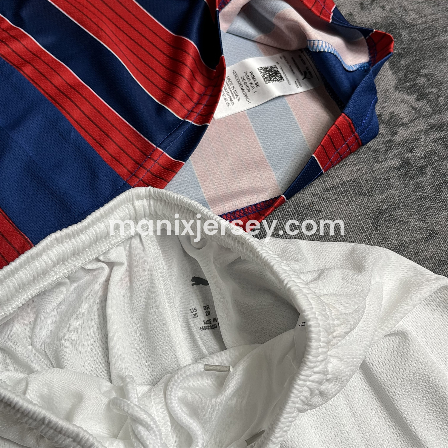 ManixJersey.com | Bahia 25-26 Away Unsponsored Kids Kit -Customize Name, Number and Patch | Worldwide Shipping