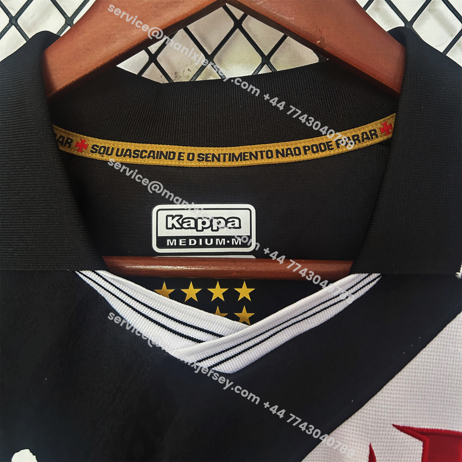 ManixJersey.com | Vasco da Gama 25-26 Home Jersey With Sponsors - Fans Version -Customize Name, Number and Patch | Worldwide Shipping