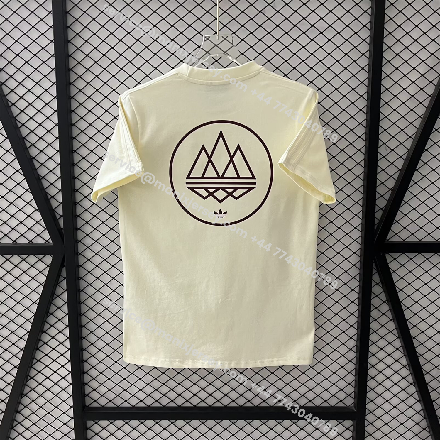 ManixJersey.com | Aston Villa 25-26 Beige Casual Shirt -Customize Name, Number and Patch | Worldwide Shipping