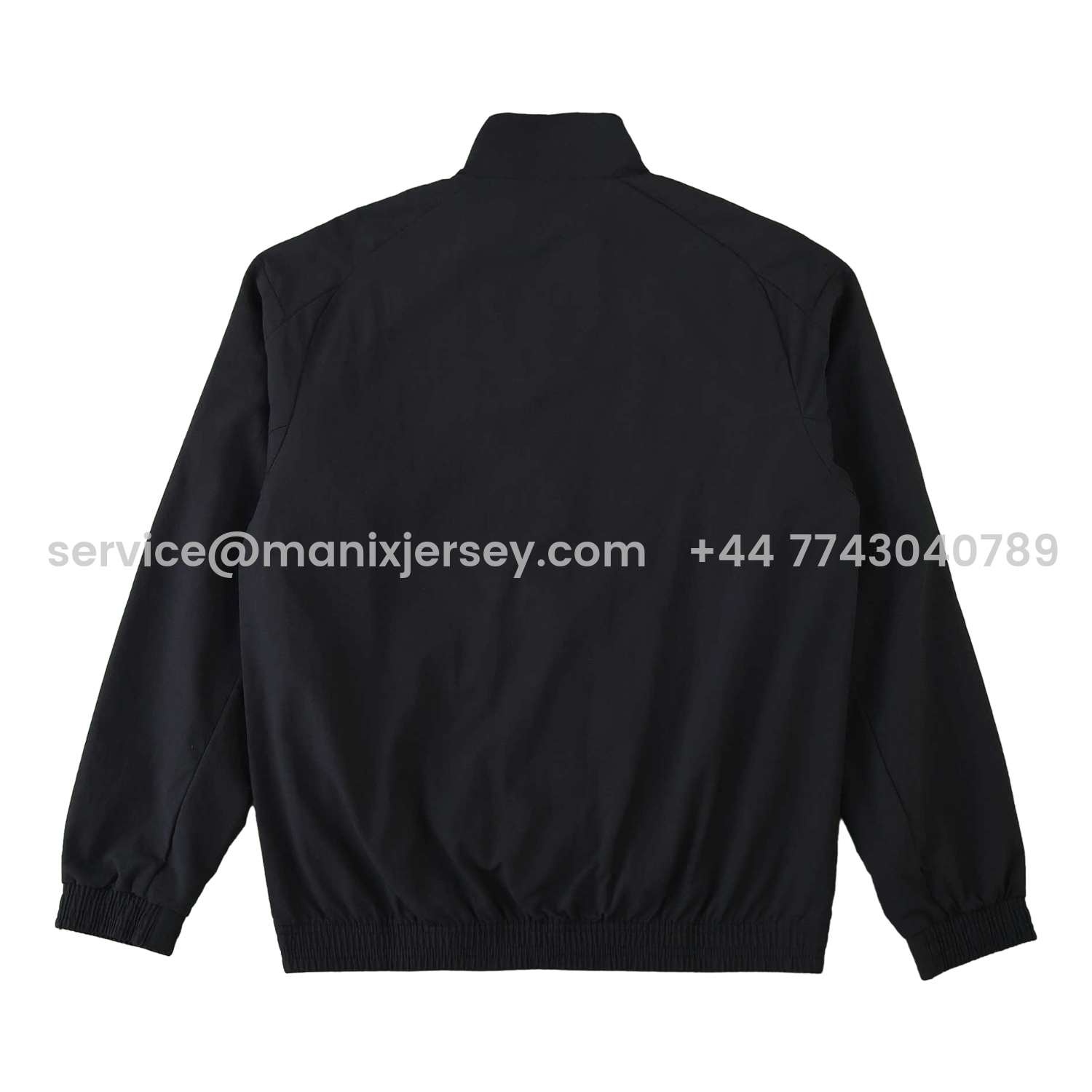 ManixJersey.com | Liver.pool 25-26 Throwback Windbreaker Jacket - Black -Customize Name, Number and Patch | Worldwide Shipping
