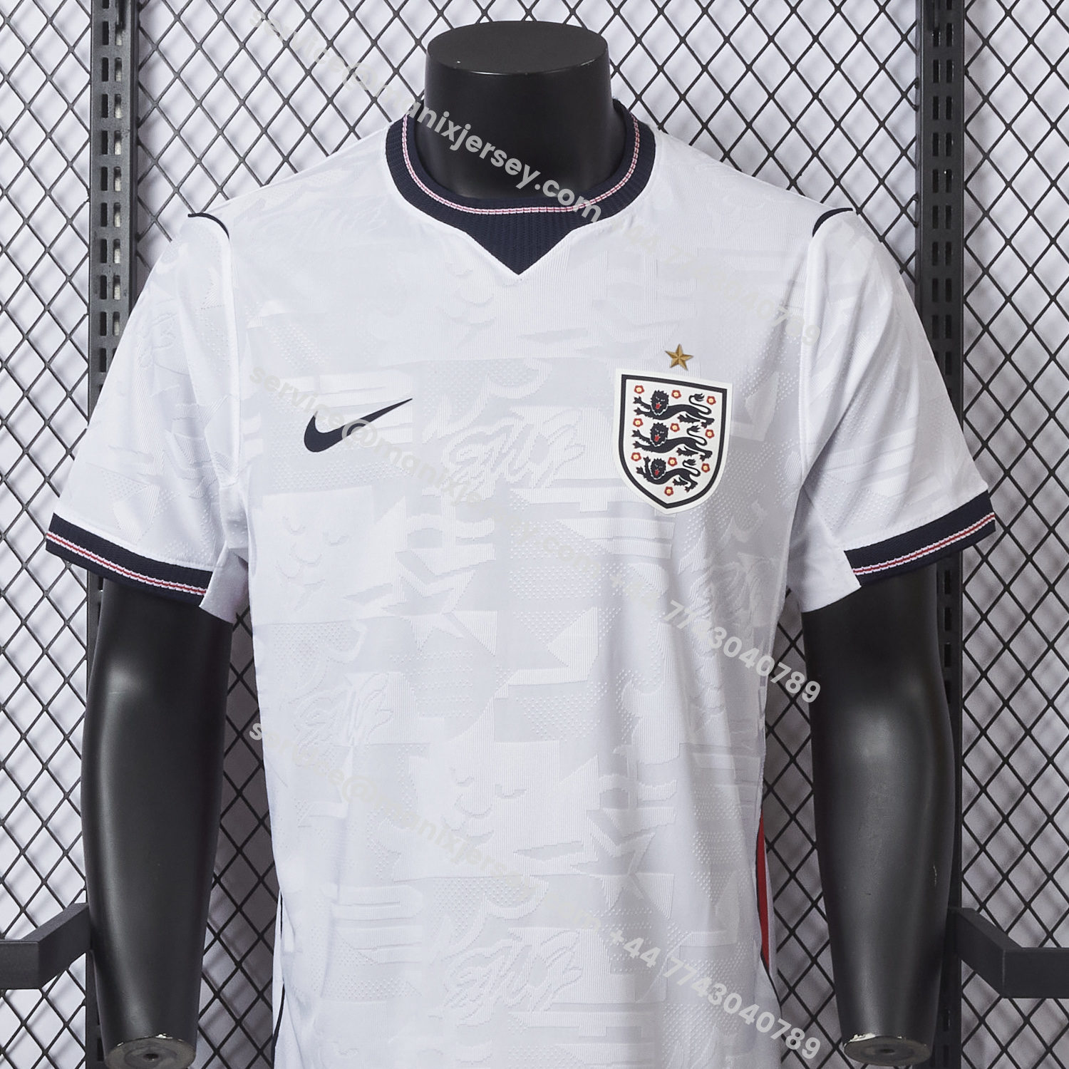 ManixJersey.com | England 25-26 Home (Informal-release Version) Jersey - Player Version -Customize Name, Number and Patch | Worldwide Shipping
