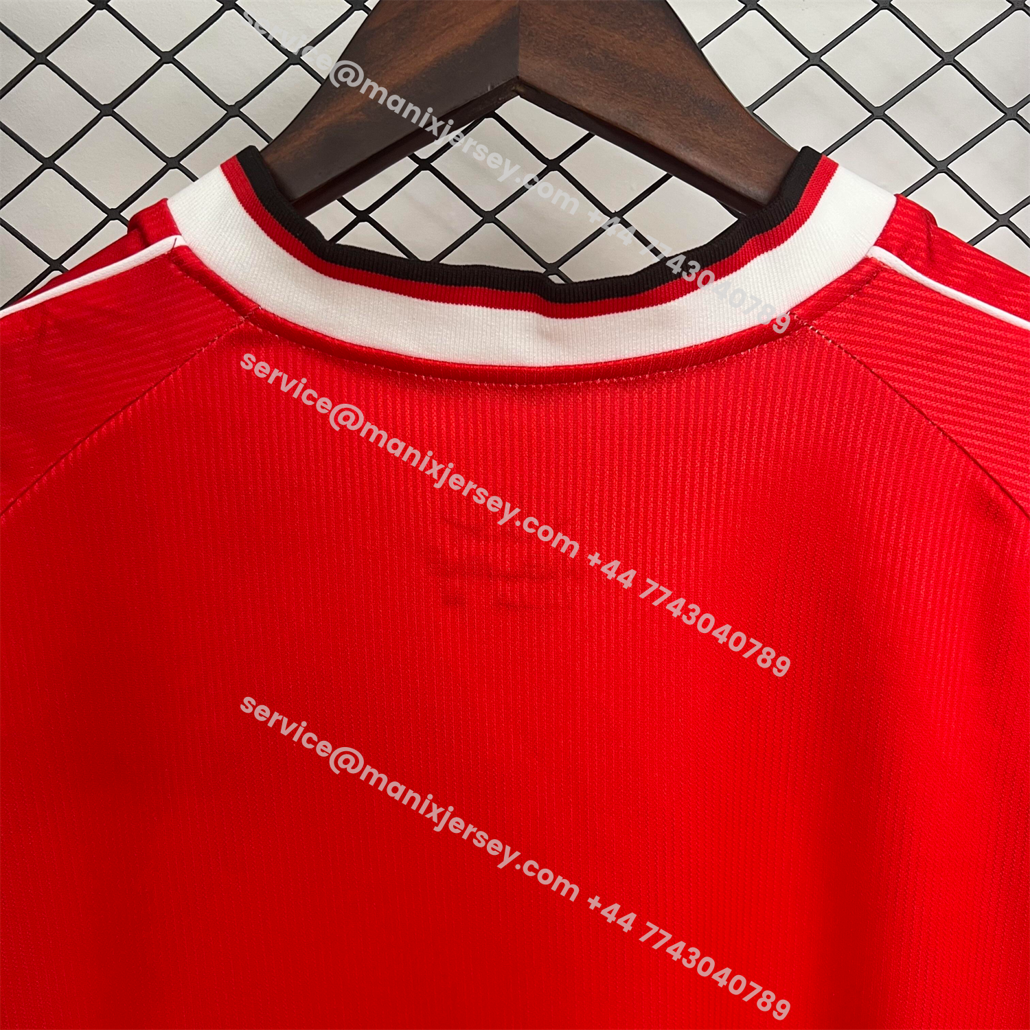 ManixJersey.com | Retro Real Murcia CF 1999-00 Home Red Jersey -Customize Name, Number and Patch | Worldwide Shipping