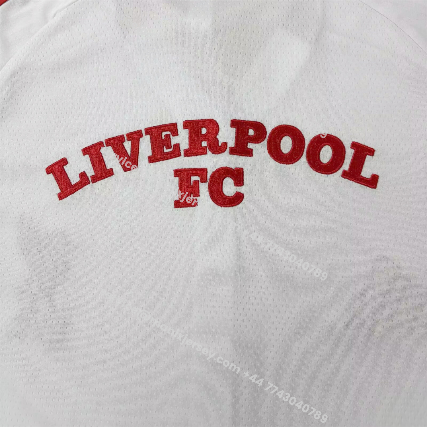 ManixJersey.com | Liver.pool 25-26 White Baseball Jersey -Customize Name, Number and Patch | Worldwide Shipping