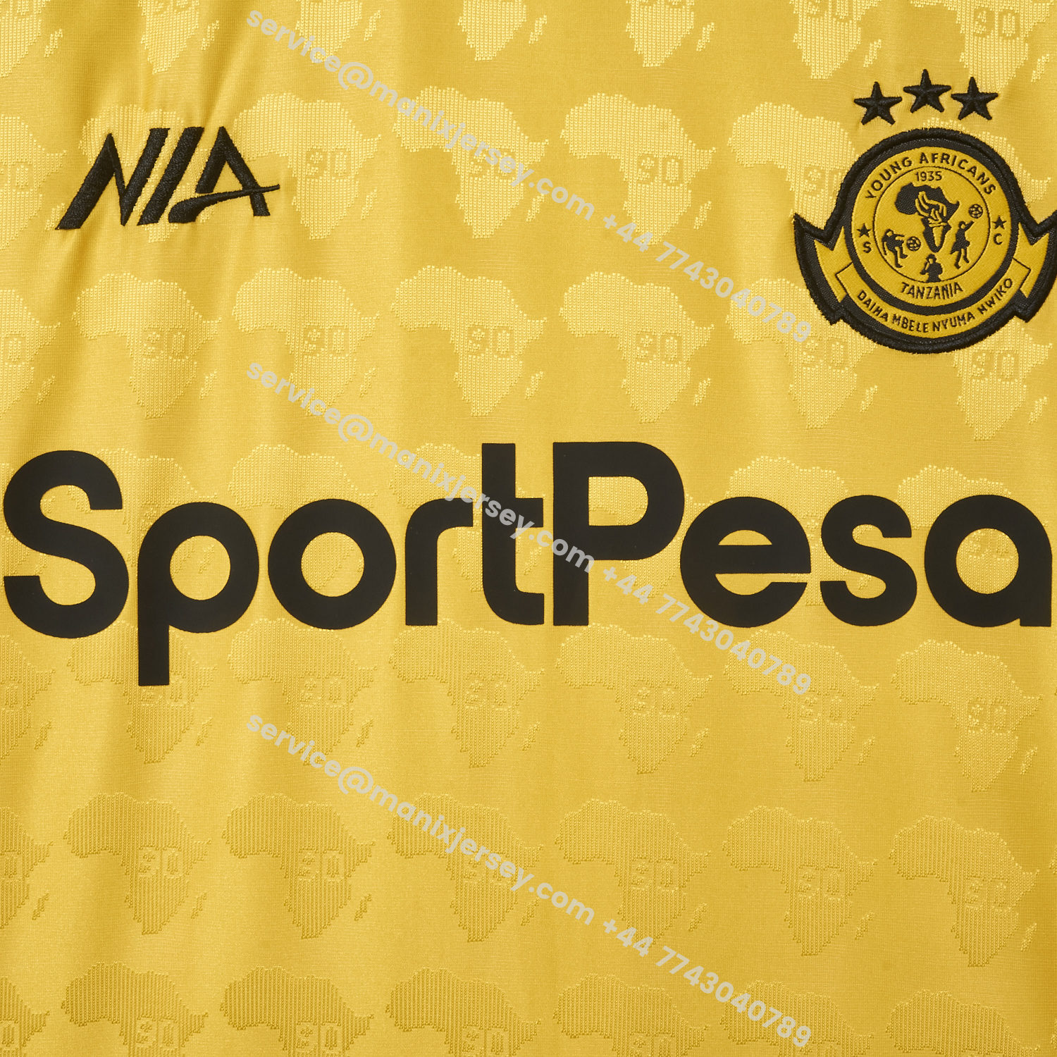 ManixJersey.com | Young Africans SC 25-26 Away Jersey - Fans Version -Customize Name, Number and Patch | Worldwide Shipping