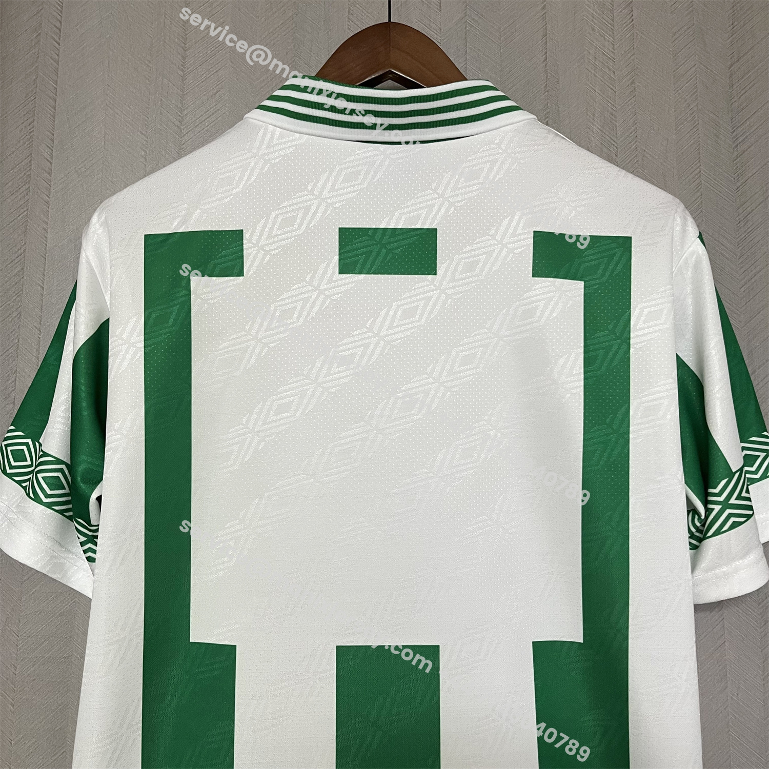 ManixJersey.com | Retro Corvado 1996-97 Home Jersey -Customize Name, Number and Patch | Worldwide Shipping