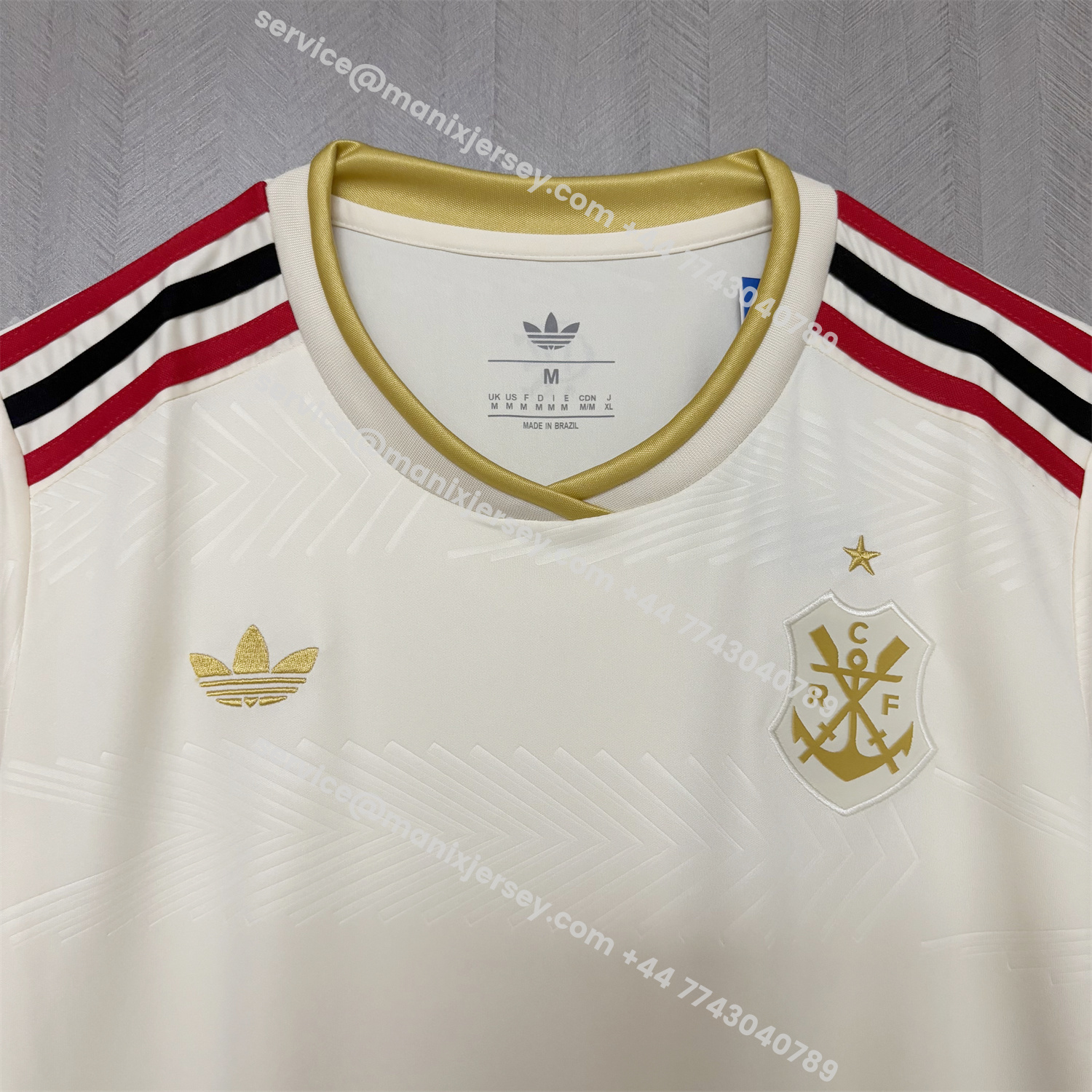 ManixJersey.com | Women's Flamengo 25-26 Third Unsponsored Cropped Jersey -Customize Name, Number and Patch | Worldwide Shipping