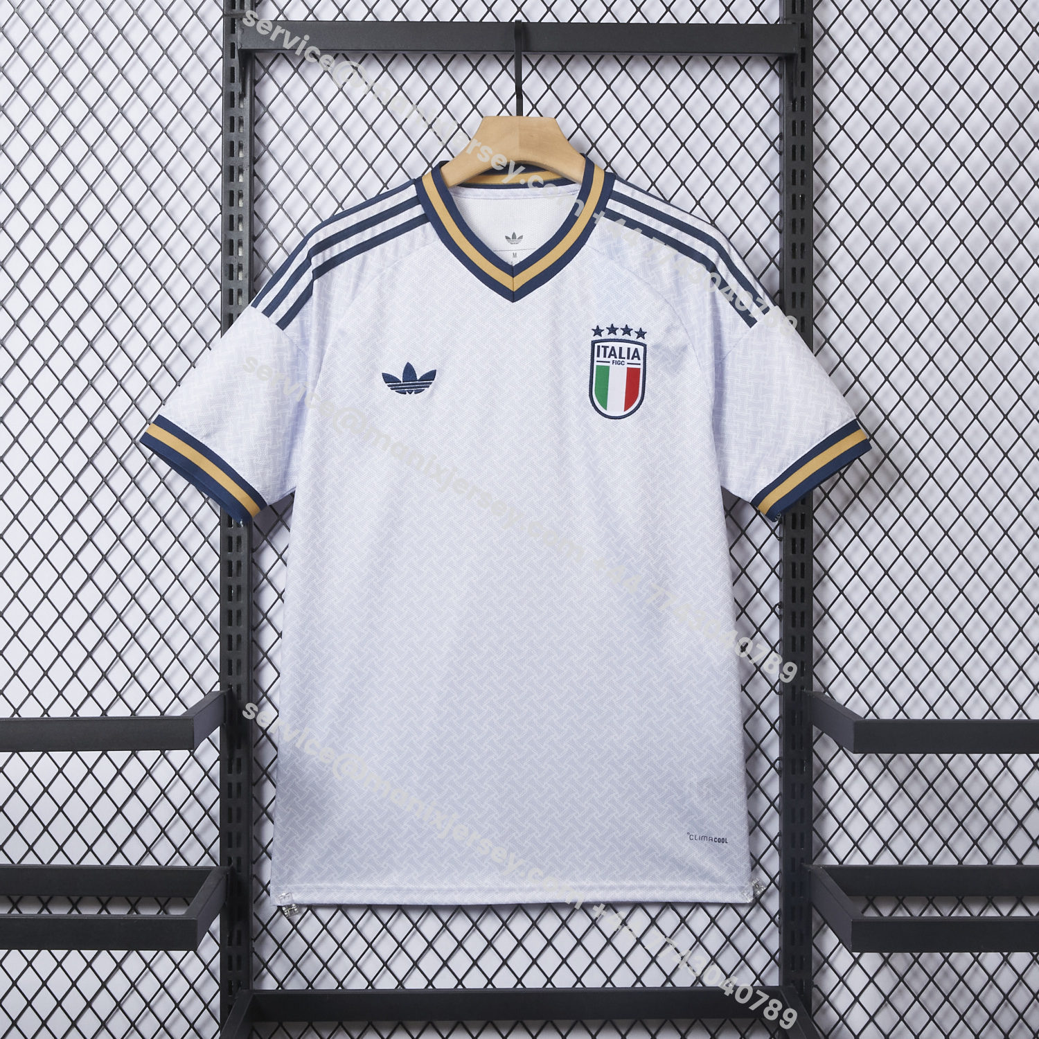 ManixJersey.com | Italy 2026 Away White Jersey (Leaked Version) - Fans Version -Customize Name, Number and Patch | Worldwide Shipping