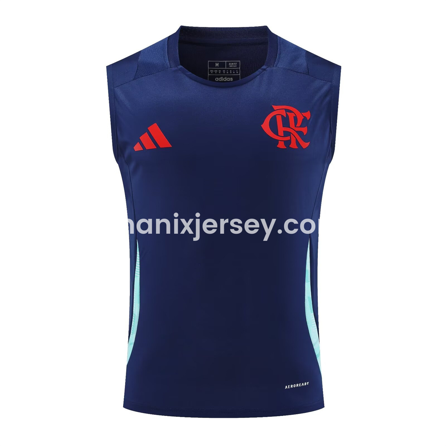 ManixJersey.com | Flamengo 25-26 Vest Training Set - Royal Blue With Royal Blue -Customize Name, Number and Patch | Worldwide Shipping