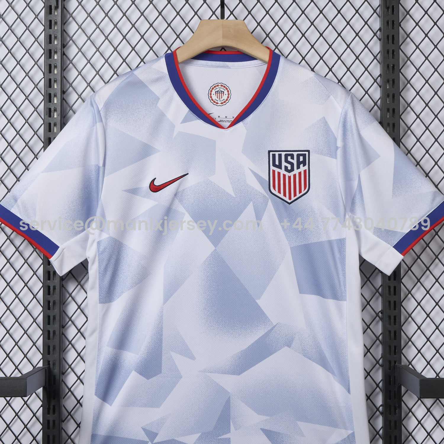 ManixJersey.com | United States USA 25-26 Home Jersey - Fans Version -Customize Name, Number and Patch | Worldwide Shipping