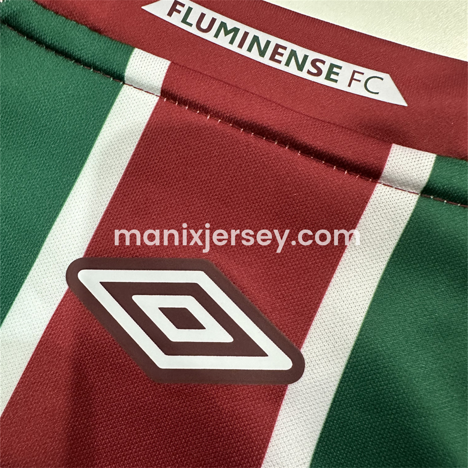 ManixJersey.com | Fluminense 25-26 Home Jersey - Fans Version -Customize Name, Number and Patch | Worldwide Shipping