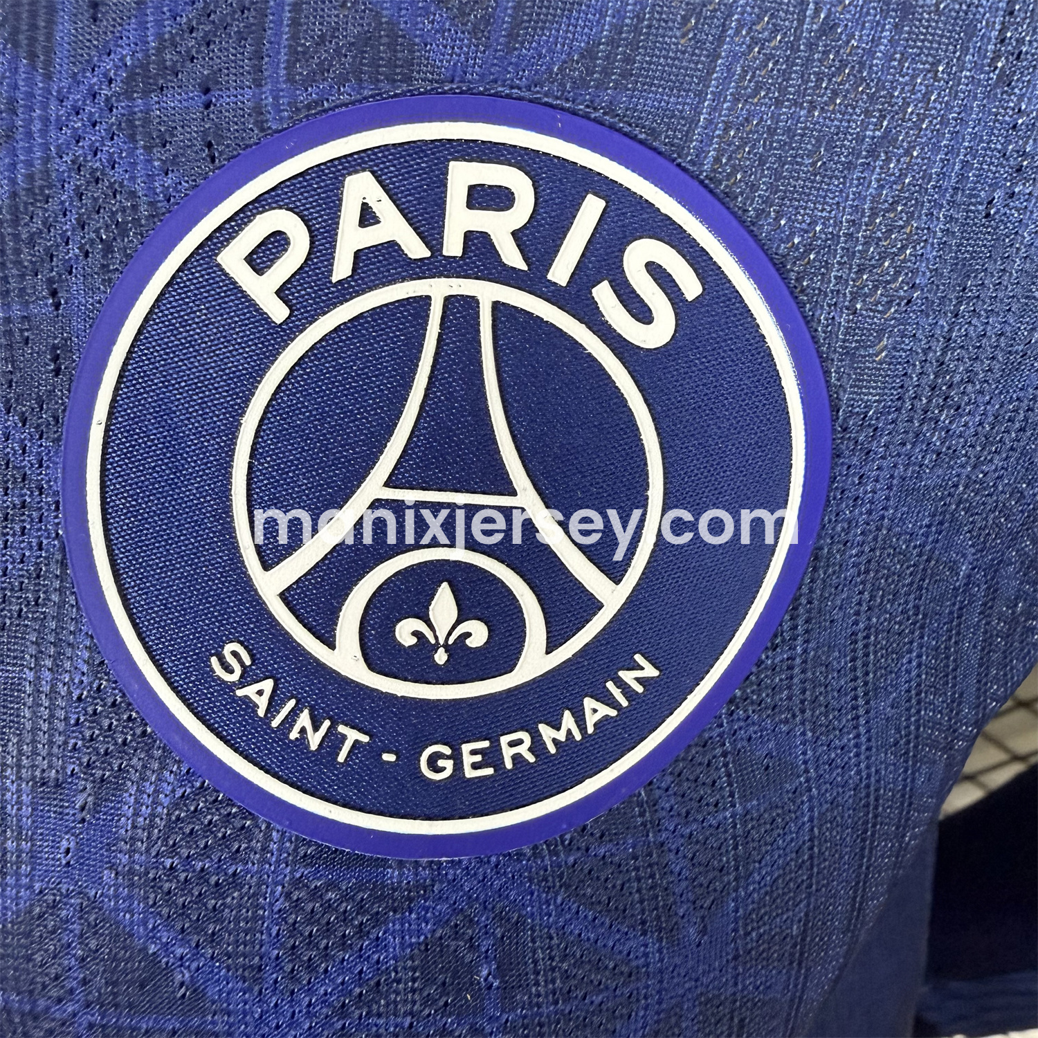 ManixJersey.com | Paris Saint-Germain PSG 25-26 Home Long Sleeves Jersey - Player Version -Customize Name, Number and Patch | Worldwide Shipping