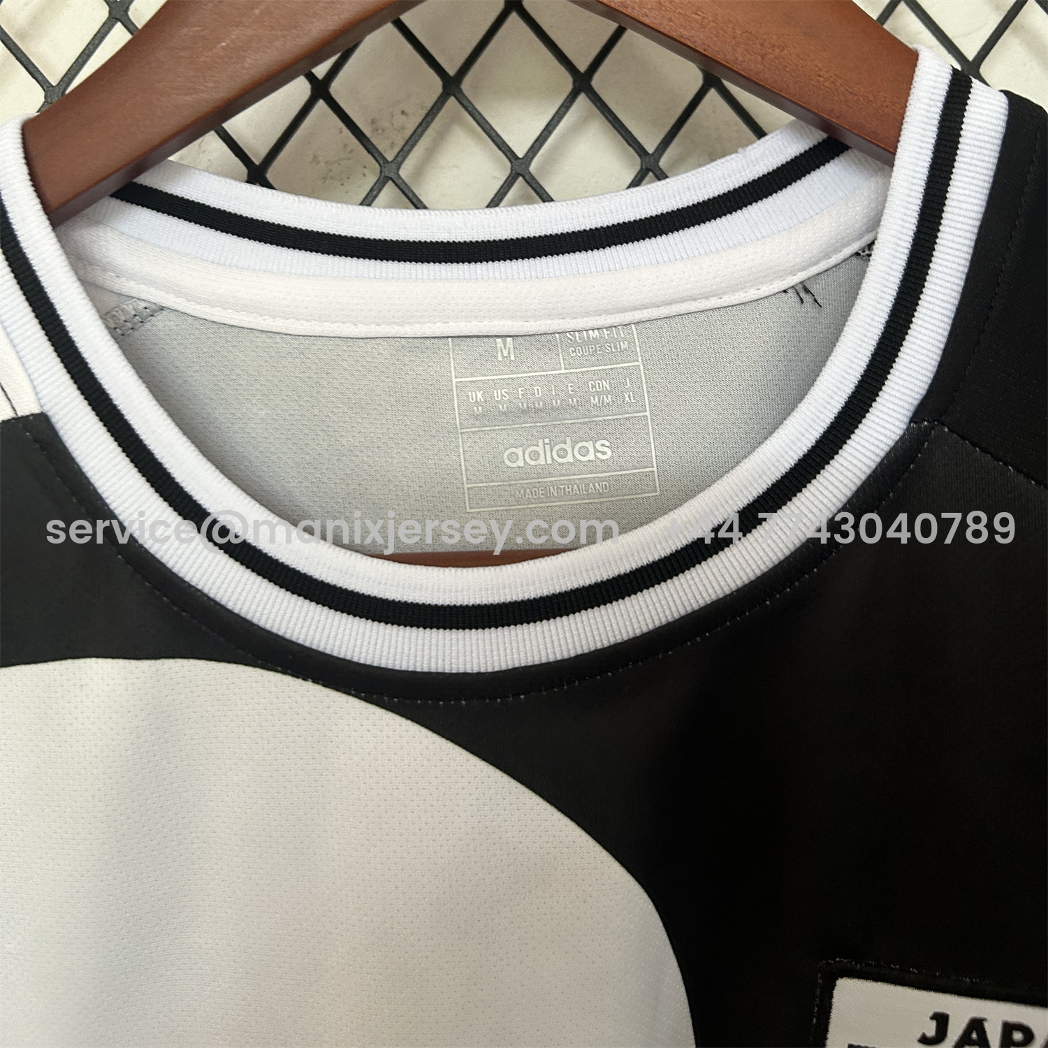 ManixJersey.com | Japan 25-26 Tree Half Black And Half White Special Jersey - Fans Version -Customize Name, Number and Patch | Worldwide Shipping