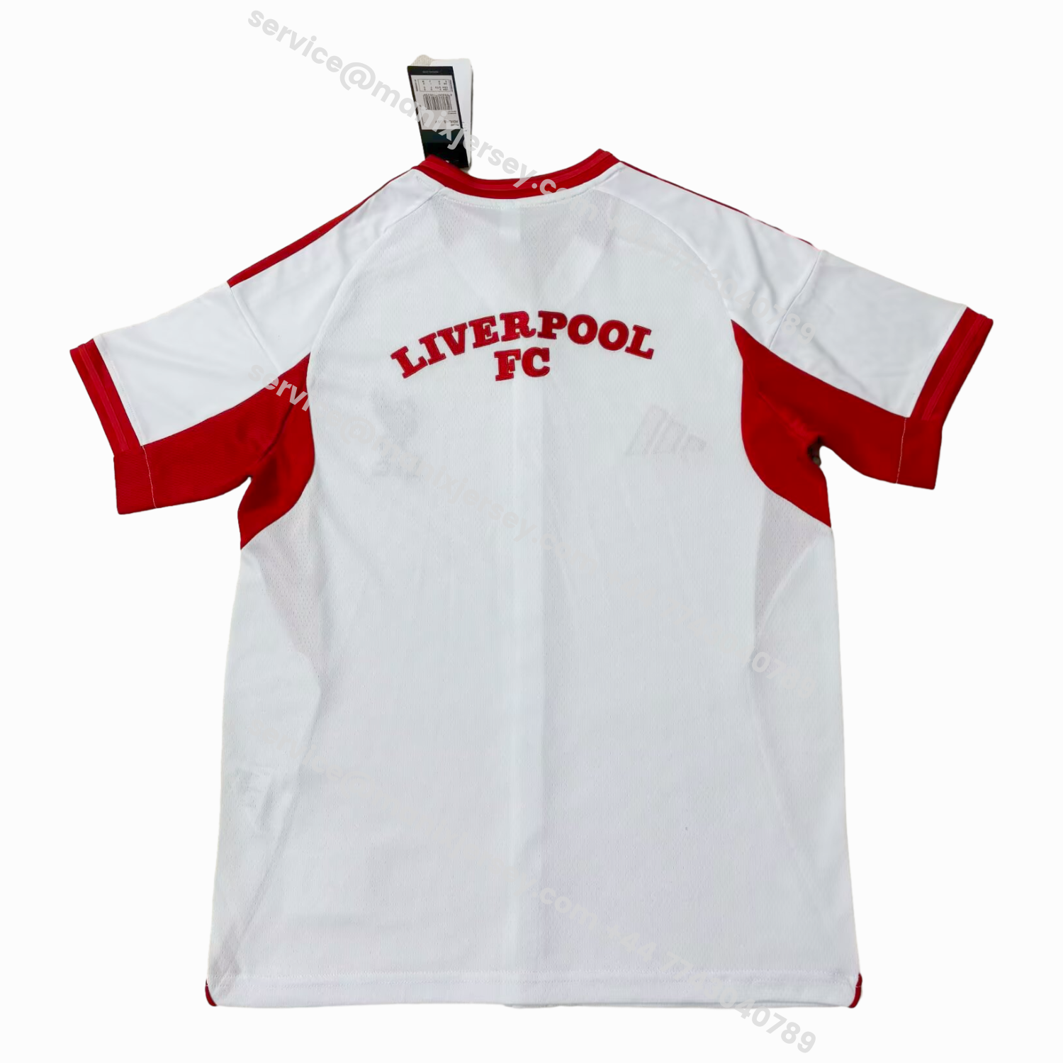 ManixJersey.com | Liver.pool 25-26 White Baseball Jersey -Customize Name, Number and Patch | Worldwide Shipping