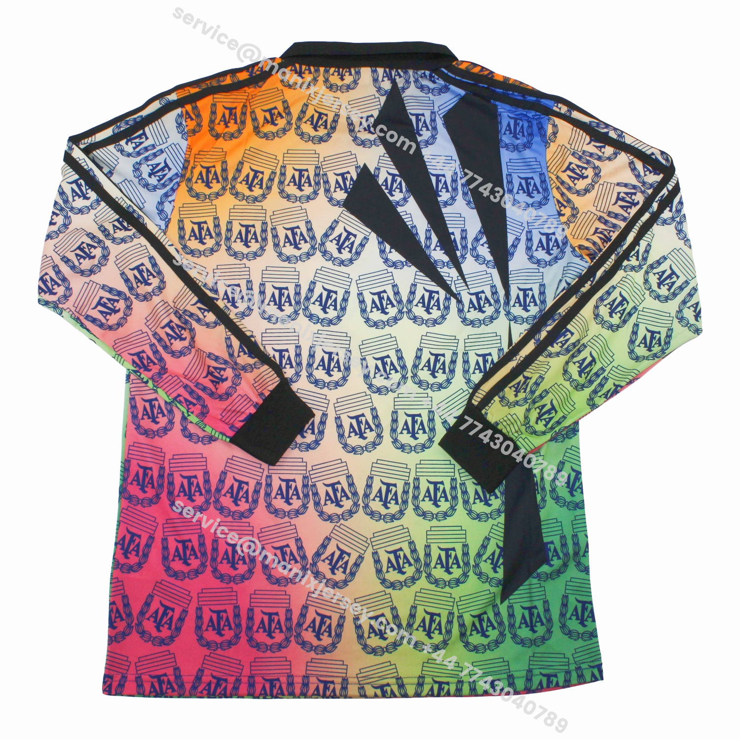ManixJersey.com | Retro Argentina 1994 Multicolor Goalkeeper Long Sleeves Jersey -Customize Name, Number and Patch | Worldwide Shipping
