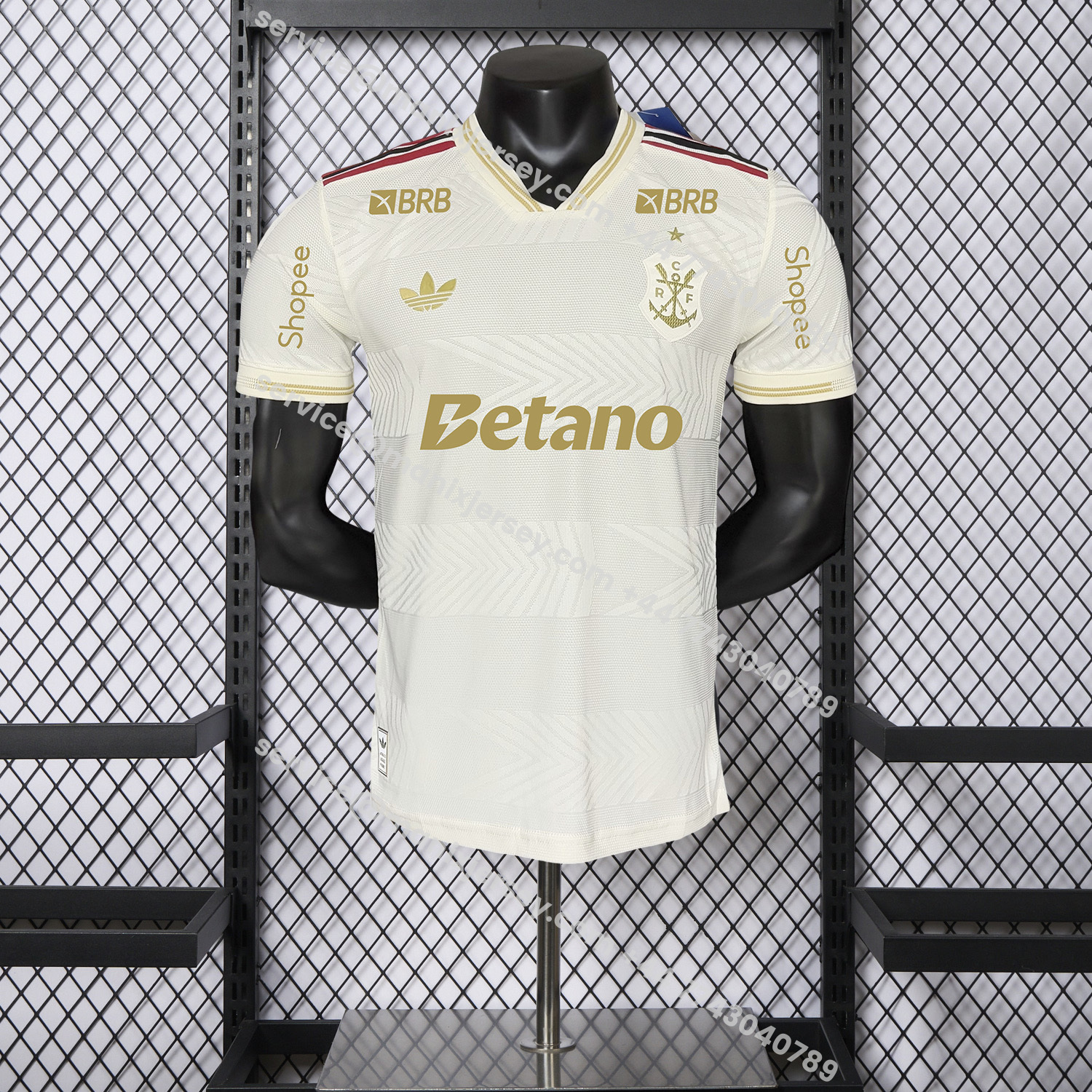 ManixJersey.com | Flamengo 25-26 Third Jersey With Sponsors - Player Version -Customize Name, Number and Patch | Worldwide Shipping