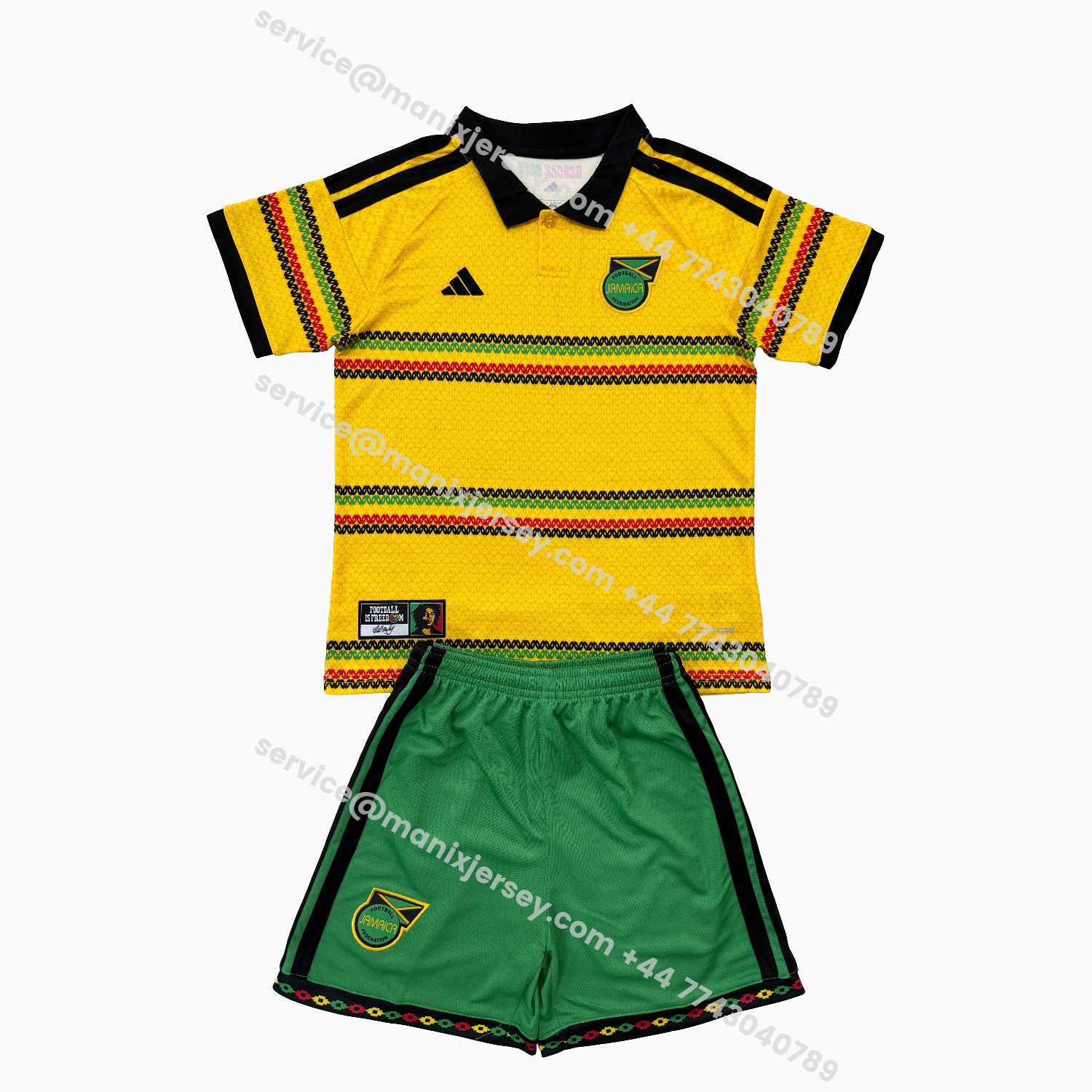 Jamaica 2026 Home Men's Adult Jersey Set - Fans Version:football jersey mysite: unitedjerseyfootball 邓江浪:football