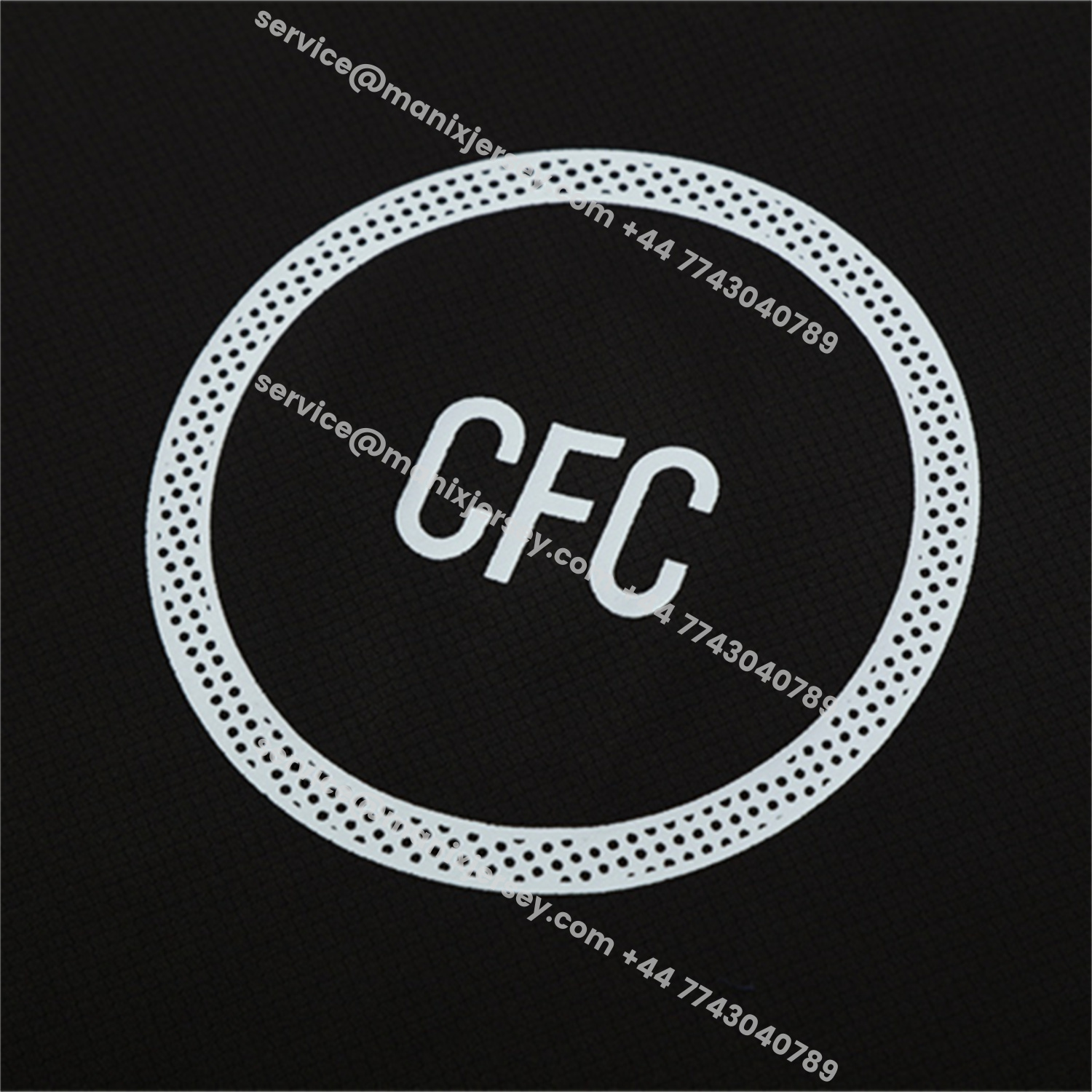 ManixJersey.com | C.H.E.L.S.E.A 25-26 Short-Sleeve Training Set - Black Top & Black Shorts -Customize Name, Number and Patch | Worldwide Shipping