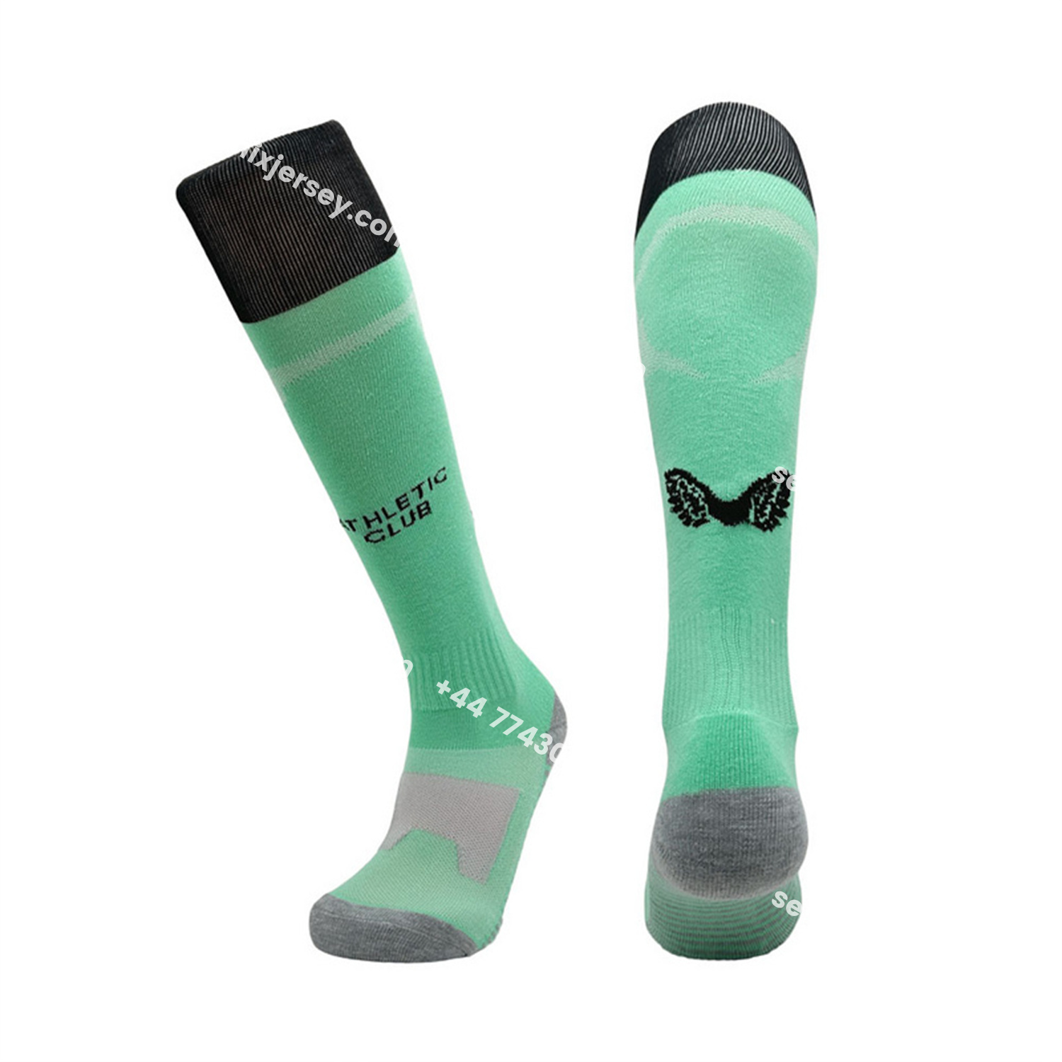 ManixJersey.com | Athletic Bilbao 25-26 Third Socks - Green -Customize Name, Number and Patch | Worldwide Shipping