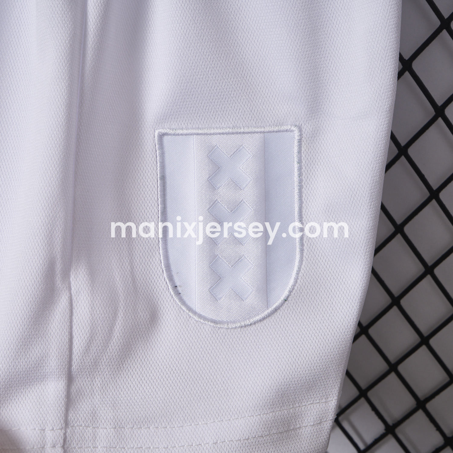 ManixJersey.com | Ajax 2025 125-Year Anniversary Long Sleeve Kids Kit -Customize Name, Number and Patch | Worldwide Shipping