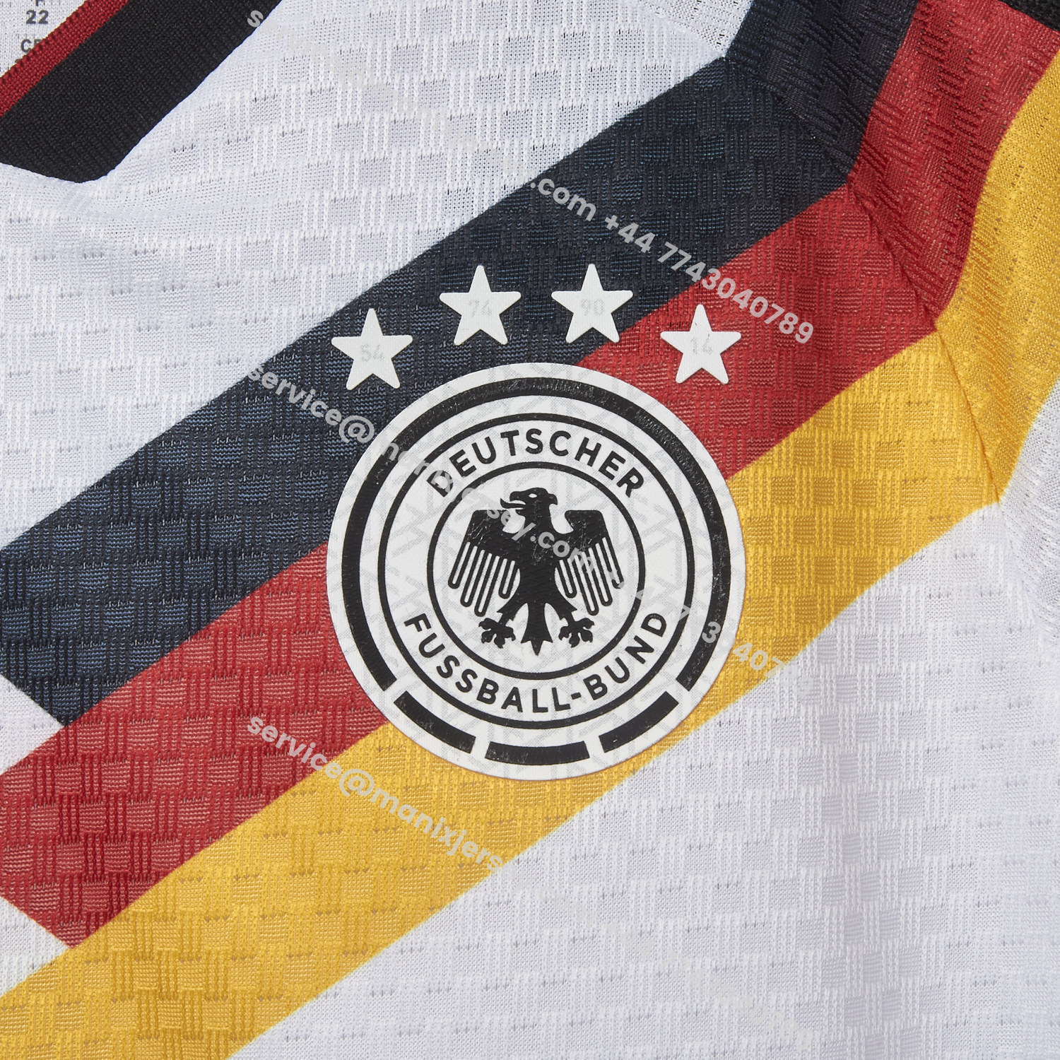 ManixJersey.com | Germany 25-26 Home (Informal-release Version) Kids Kit - Player Version -Customize Name, Number and Patch | Worldwide Shipping