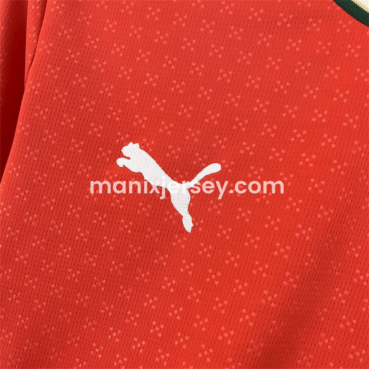 ManixJersey.com | Portugal 2025-26 Home Long Sleeve Jersey - Fans Version -Customize Name, Number and Patch | Worldwide Shipping