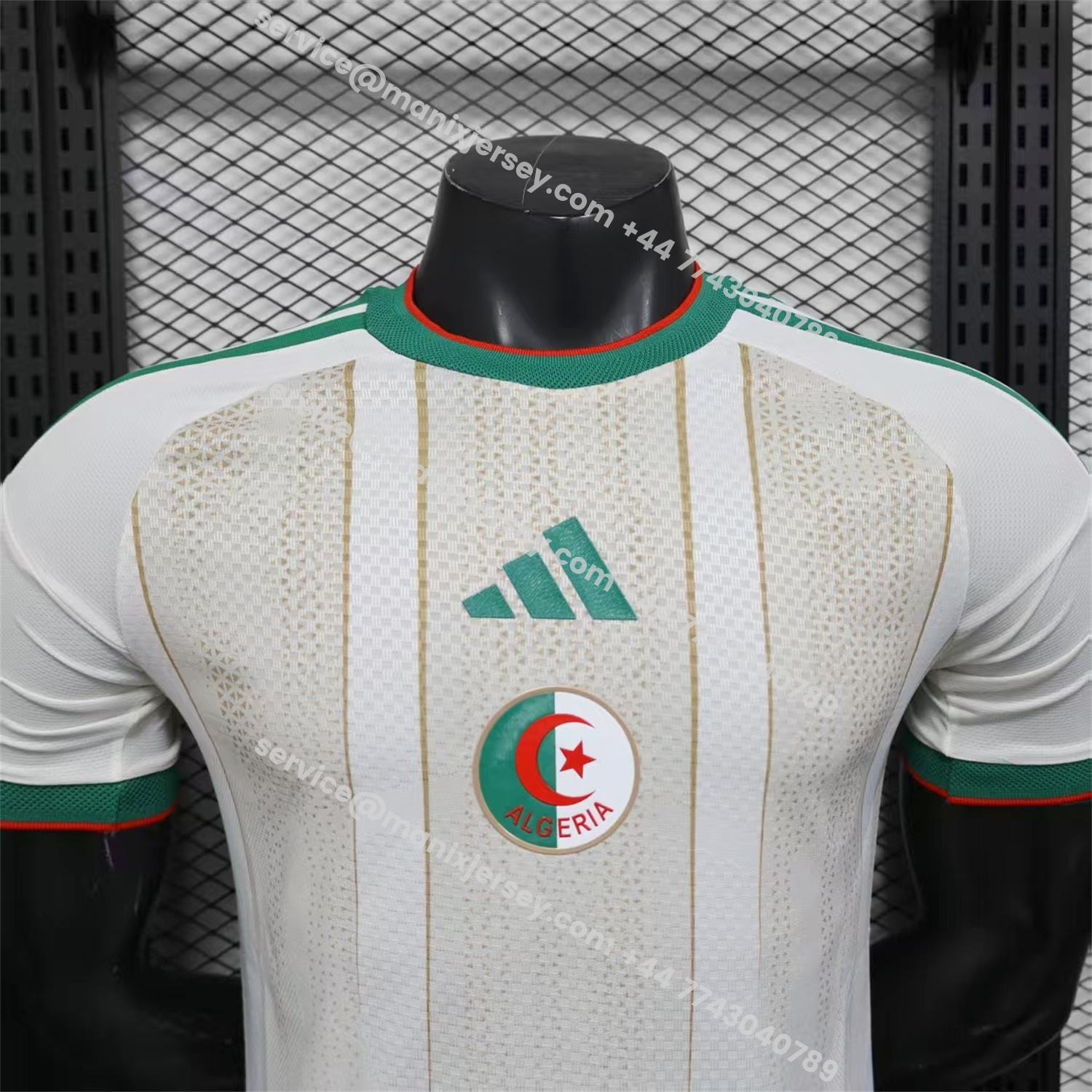 ManixJersey.com | Algeria 2026 Home Jersey - Player Version -Customize Name, Number and Patch | Worldwide Shipping