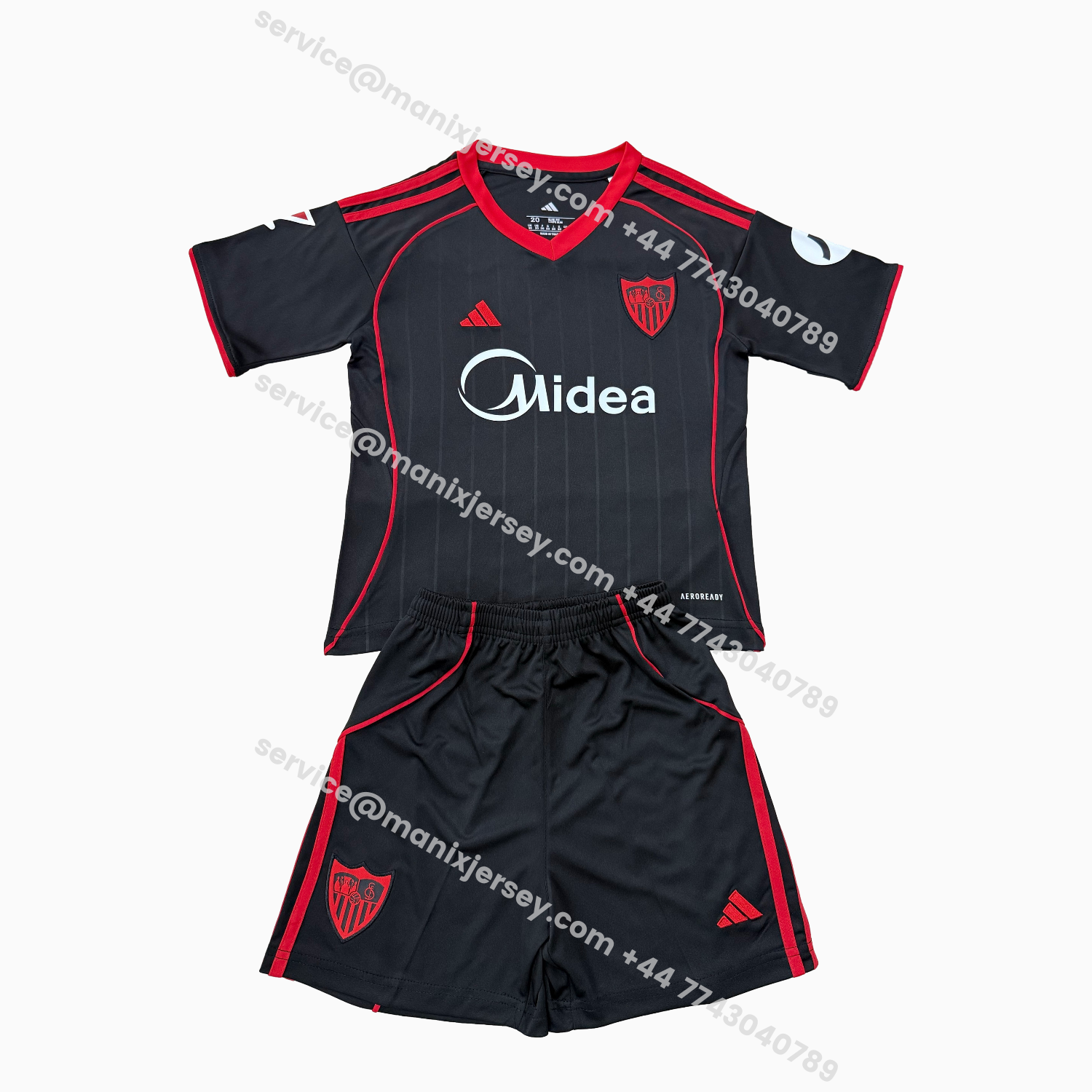 ManixJersey.com | Sevilla 25-26 Third Kids Kit -Customize Name, Number and Patch | Worldwide Shipping