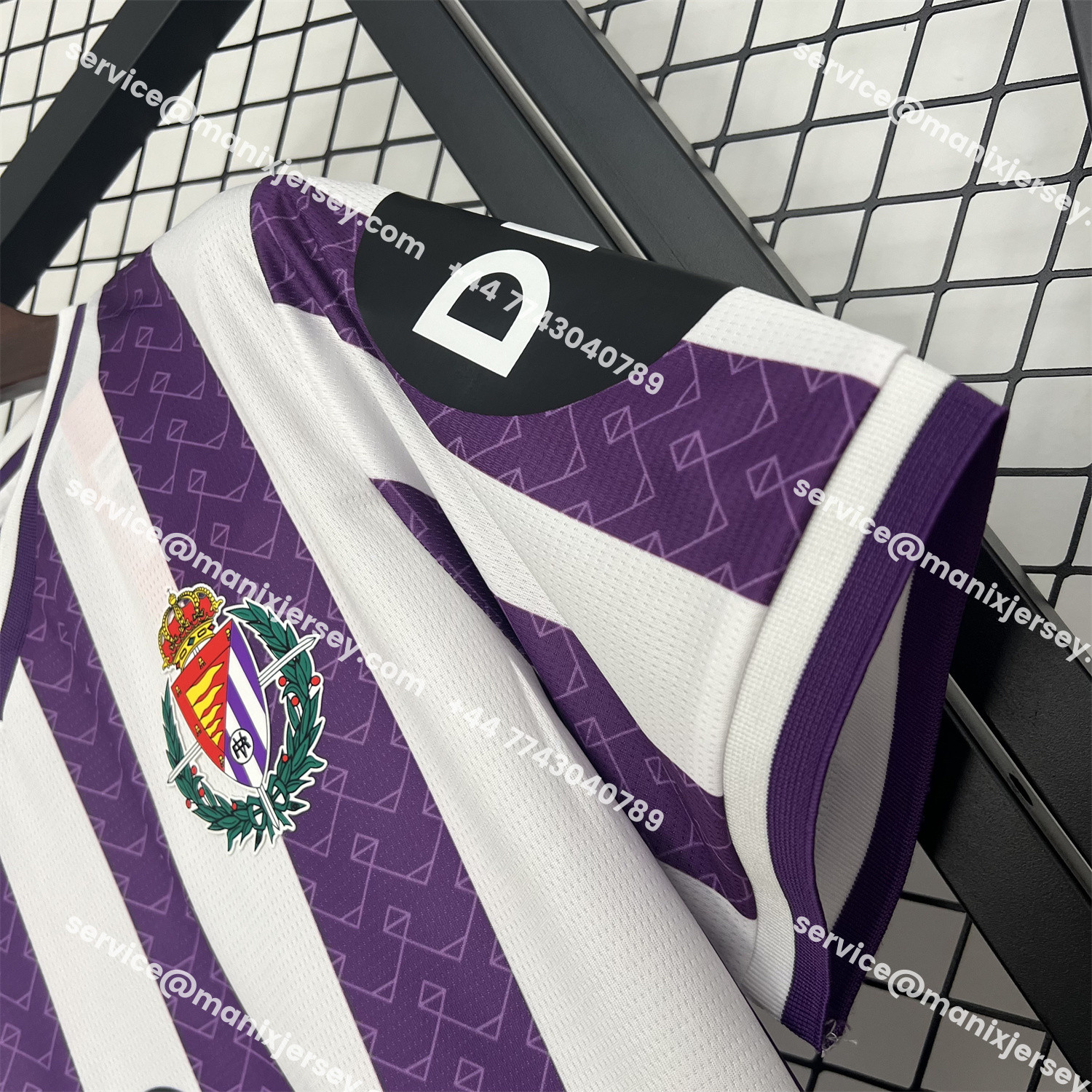 ManixJersey.com | Real Valladolid 25-26 Home Jersey - Fans Version -Customize Name, Number and Patch | Worldwide Shipping