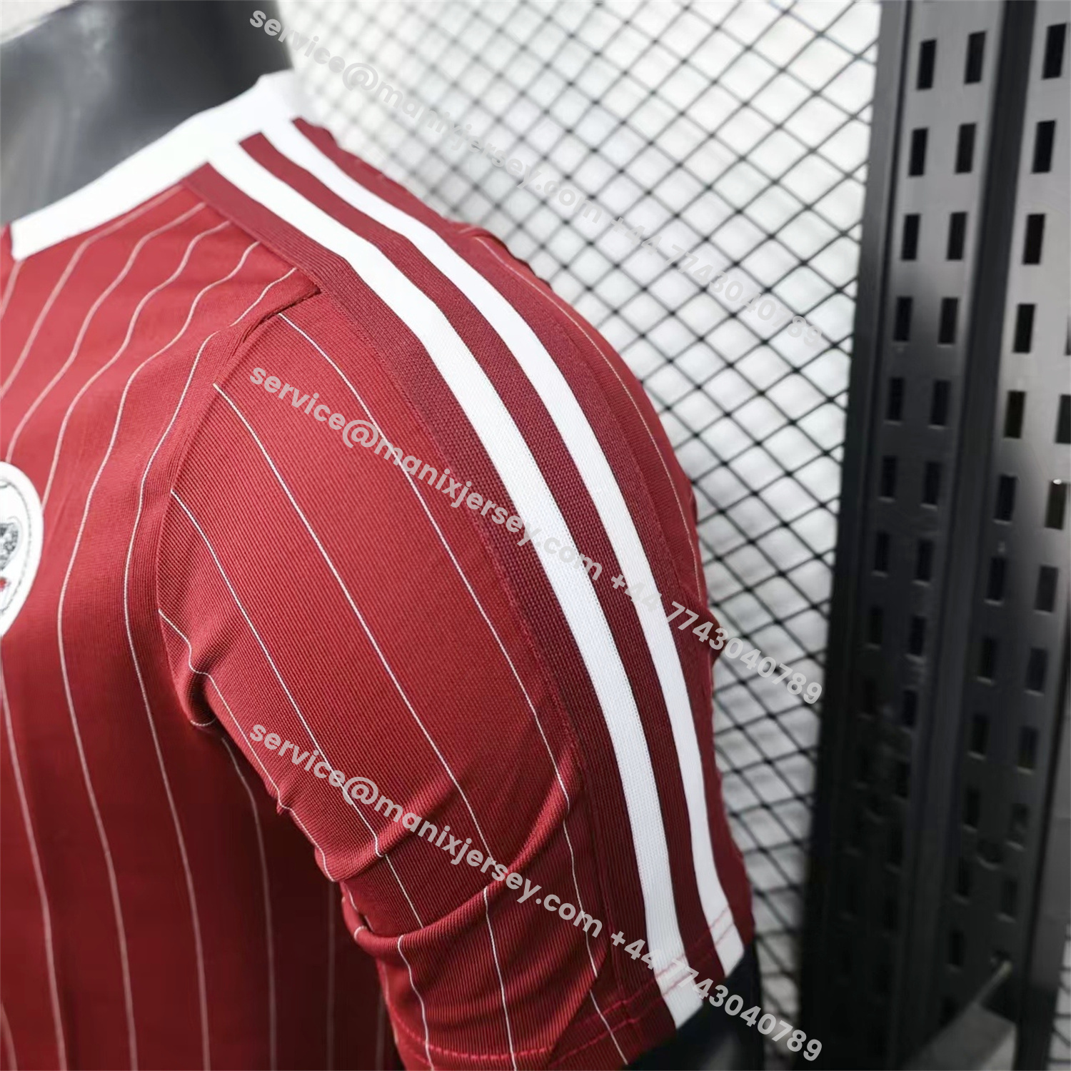 ManixJersey.com | Ajax 25-26 Icon Range Travel Special Edition Red Jersey - Player Version -Customize Name, Number and Patch | Worldwide Shipping