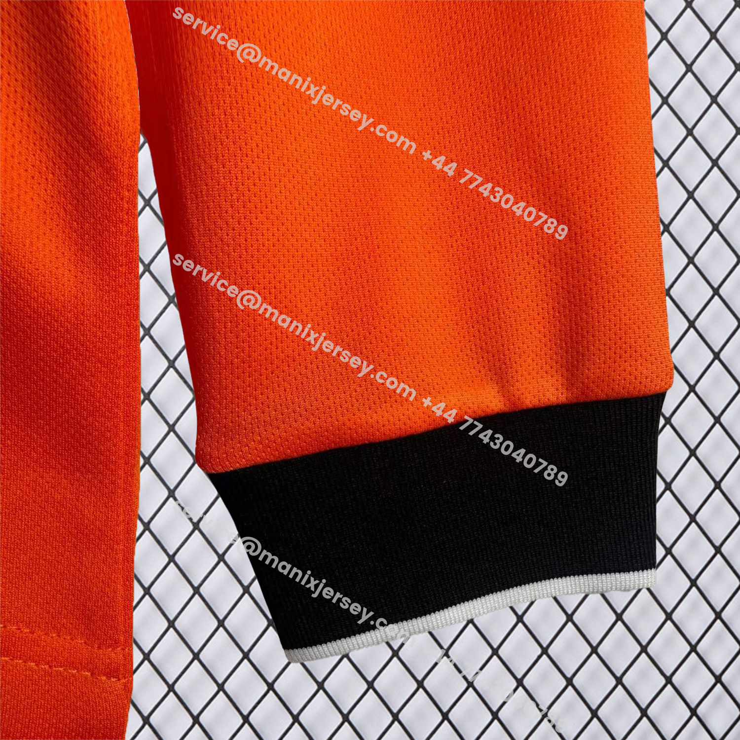 ManixJersey.com | Retro Netherlands 1998 Home Long Sleeves Jersey -Customize Name, Number and Patch | Worldwide Shipping