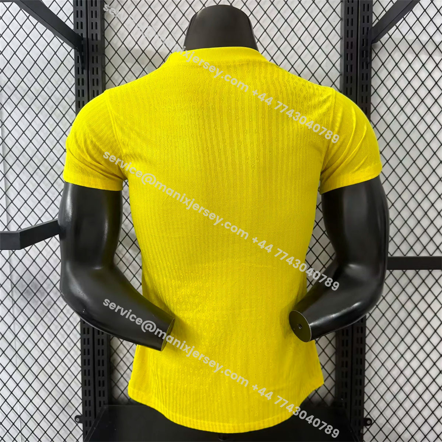 ManixJersey.com | Al Ittihad Jeddah United 25-26 Pre-Match Yellow Jersey - Player Version -Customize Name, Number and Patch | Worldwide Shipping