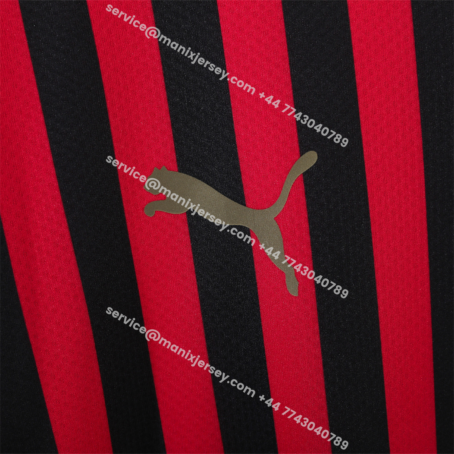 ManixJersey.com | Retro AC Milan 2019 120th Anniversary Home Jersey -Customize Name, Number and Patch | Worldwide Shipping