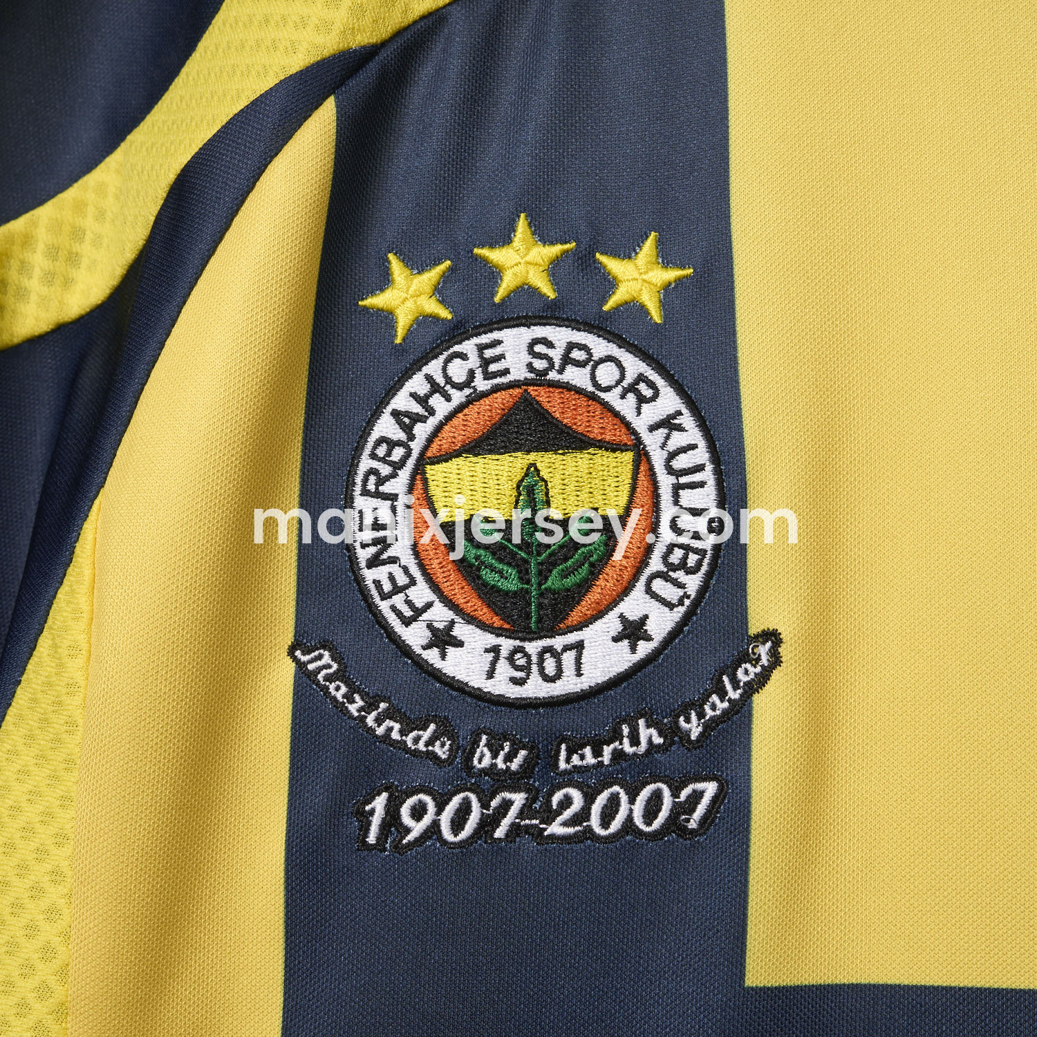 ManixJersey.com | Retro Fenerbahce 2008-09 Home Jersey -Customize Name, Number and Patch | Worldwide Shipping