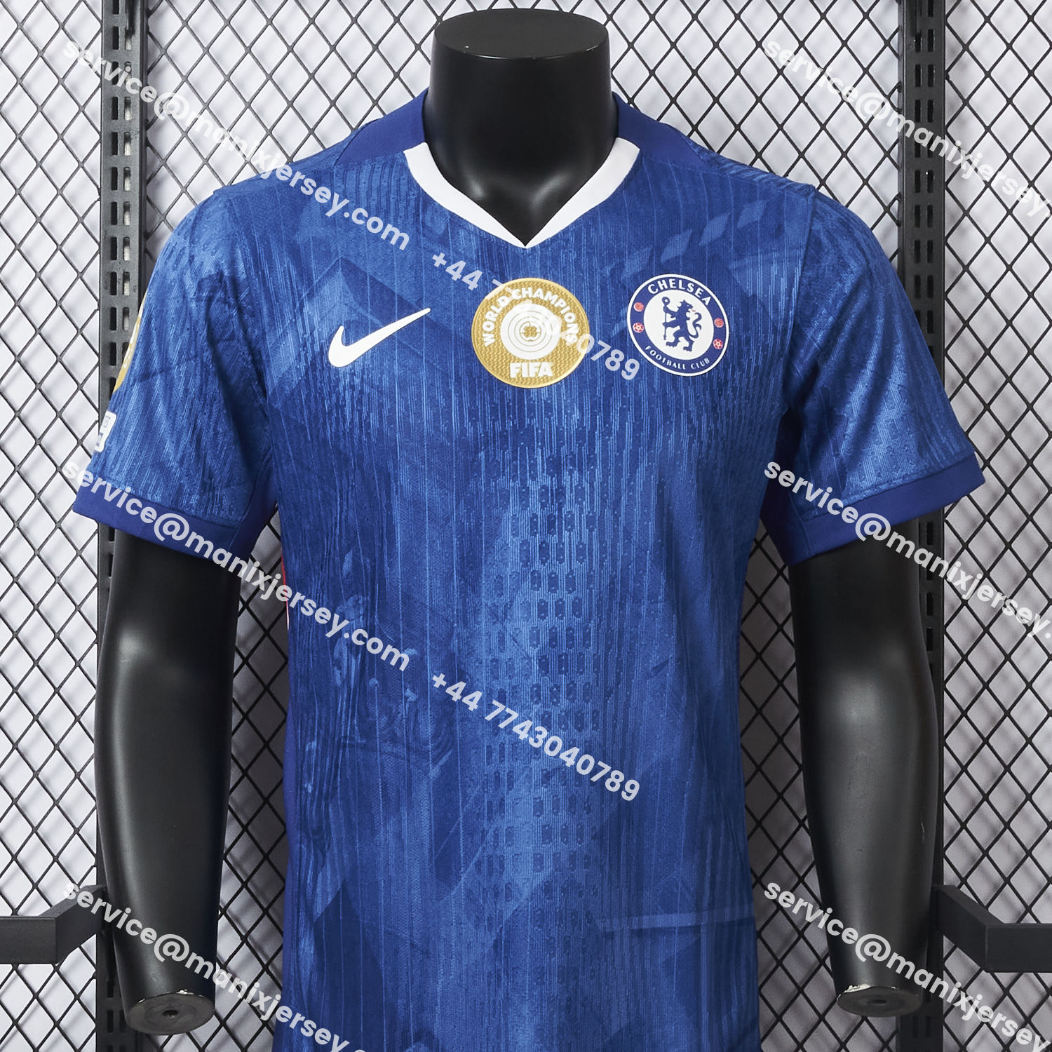 ManixJersey.com | C.H.E.L.S.E.A 25-26 Home Unsponsored Club World Cup Winner Jersey - Player Version -Customize Name, Number and Patch | Worldwide Shipping