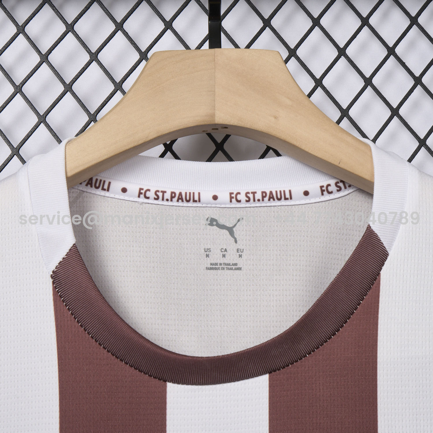 ManixJersey.com | St. Pauli 25-26 Home Jersey - Fans Version -Customize Name, Number and Patch | Worldwide Shipping