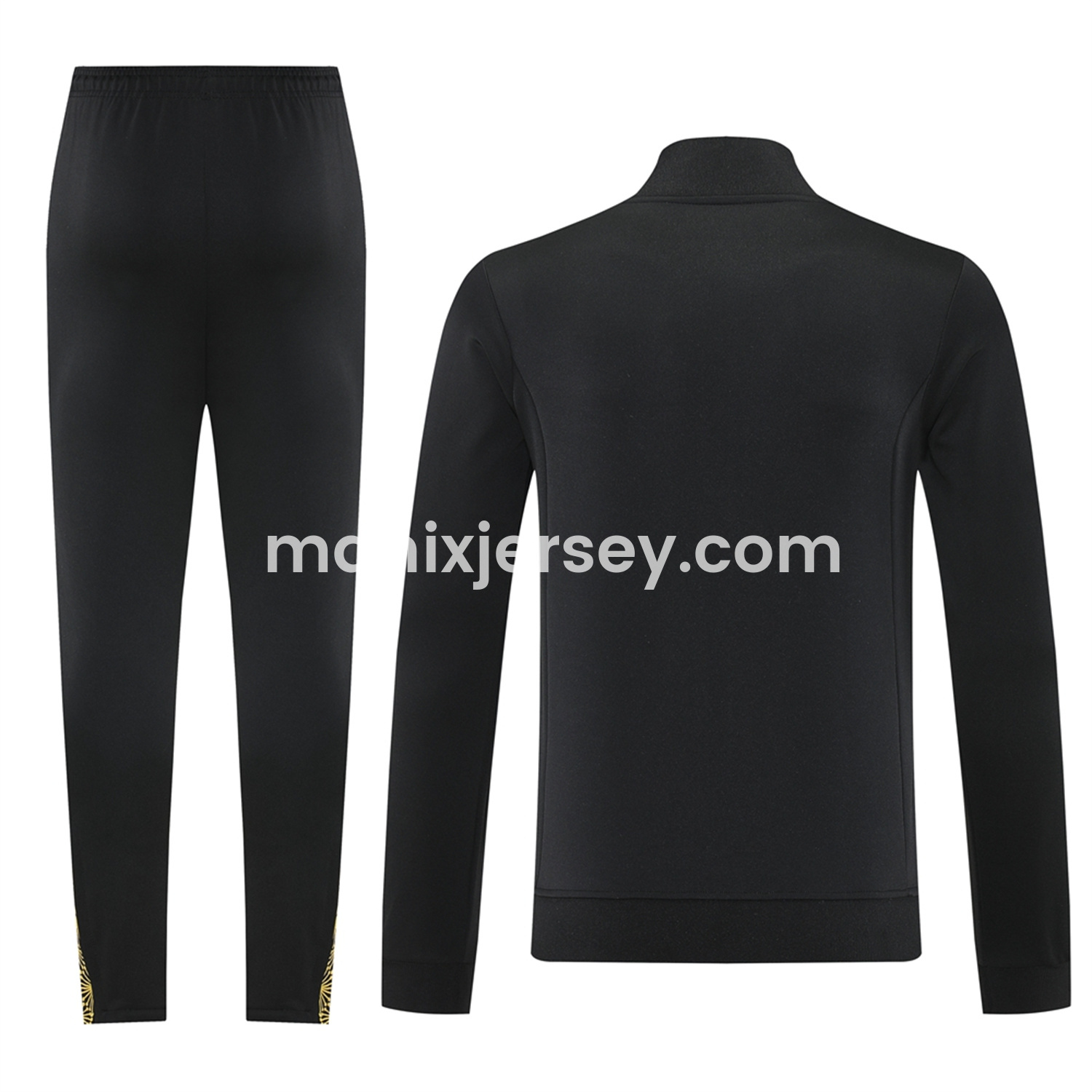 ManixJersey.com | Kids Mexico 2025 Gold Cup Kids Jacket Training Tracksuit - Black Top & Pants -Customize Name, Number and Patch | Worldwide Shipping