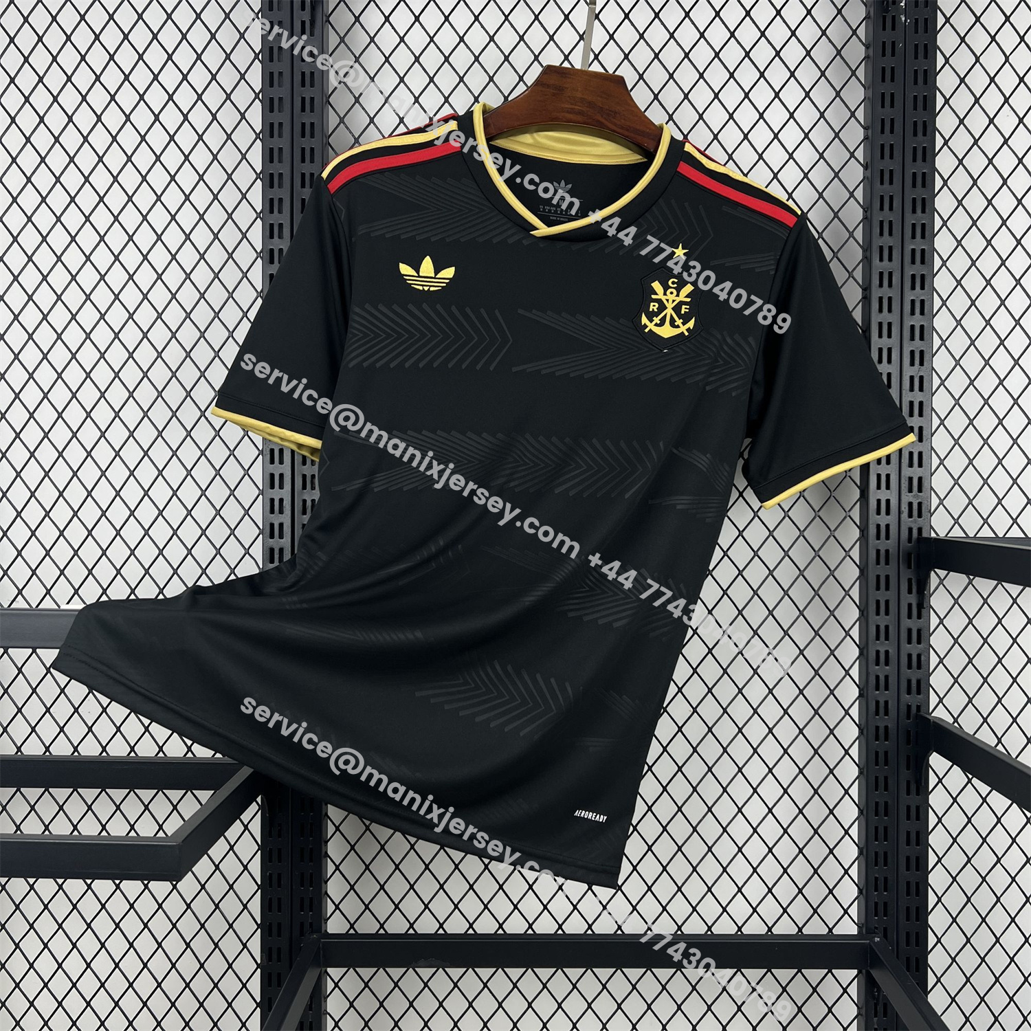 ManixJersey.com | Flamengo 25-26 Black Special Jersey - Fans Version -Customize Name, Number and Patch | Worldwide Shipping