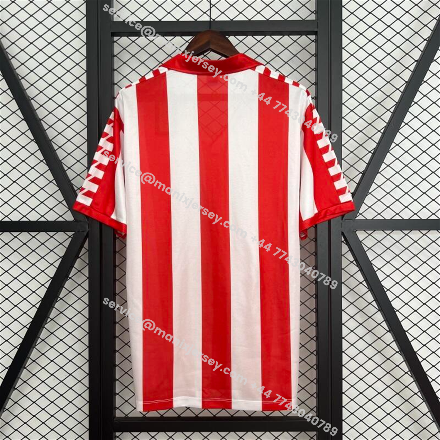 ManixJersey.com | Retro Atletico Madrid 1982-83 Home Jersey -Customize Name, Number and Patch | Worldwide Shipping