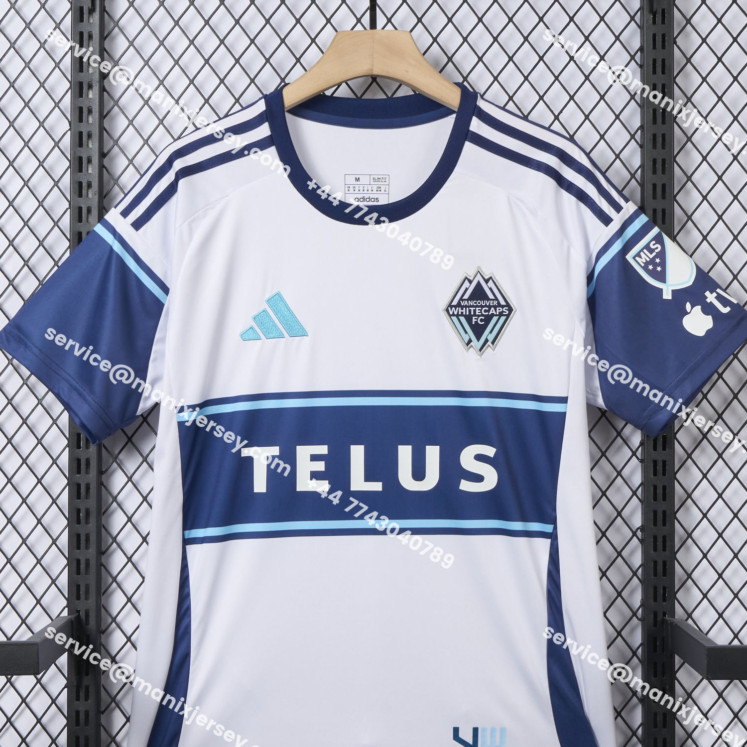ManixJersey.com | Vancouver Whitecaps 2025-26 Home Jersey - Fans Version -Customize Name, Number and Patch | Worldwide Shipping