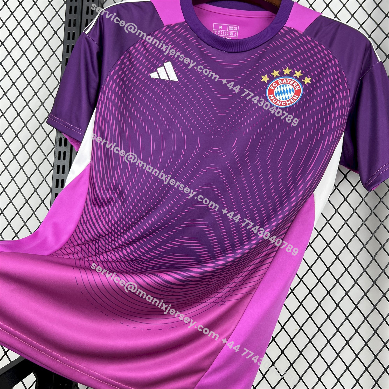 ManixJersey.com | Bayern Munich 25-26 Purple Goalkeeper Jersey - Fans Version -Customize Name, Number and Patch | Worldwide Shipping