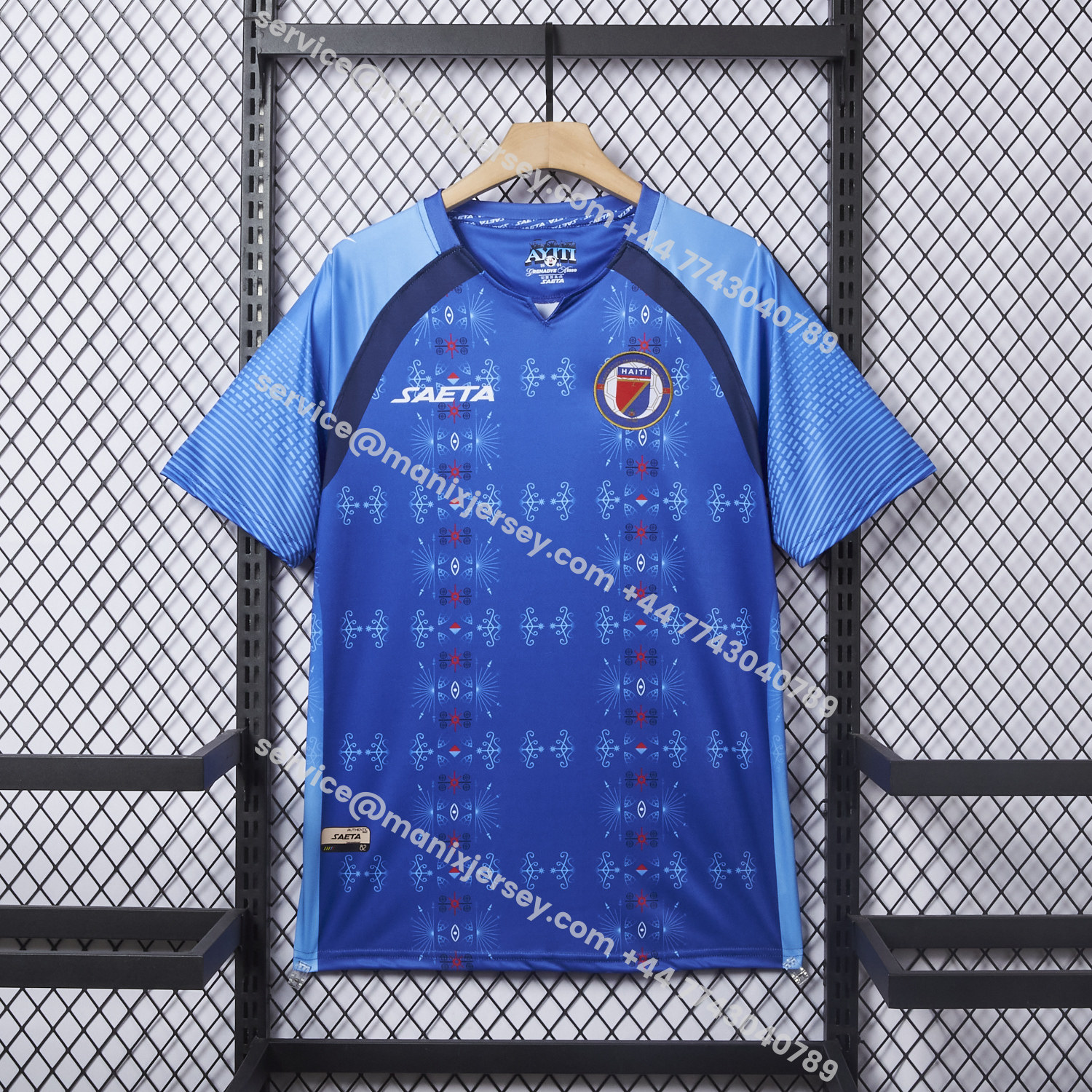 ManixJersey.com | Haiti 2026 Home Jersey - Fans Version -Customize Name, Number and Patch | Worldwide Shipping