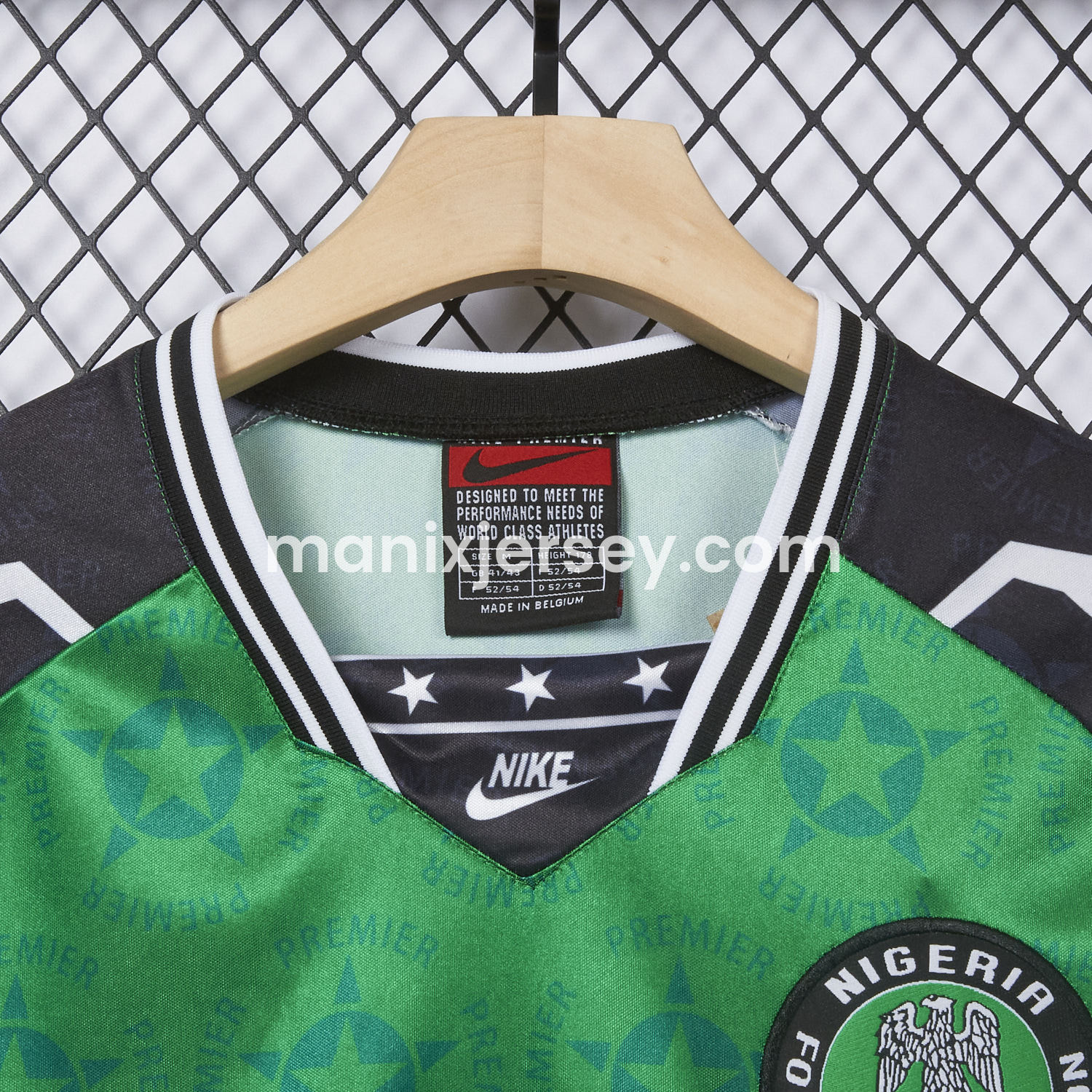 ManixJersey.com | Retro Nigeria 1993-95 Home Jersey -Customize Name, Number and Patch | Worldwide Shipping