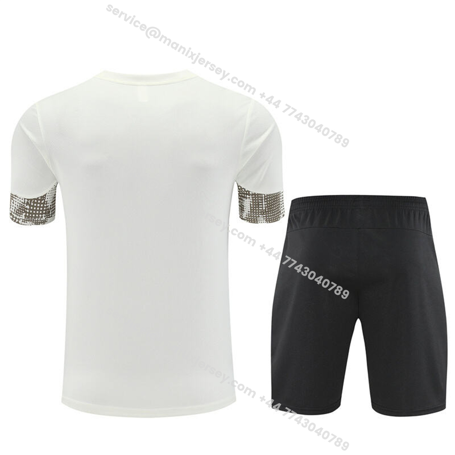 ManixJersey.com | PSV Eindhoven 25-26 Short-Sleeve Training Set - Khaki Top & Black Shorts -Customize Name, Number and Patch | Worldwide Shipping